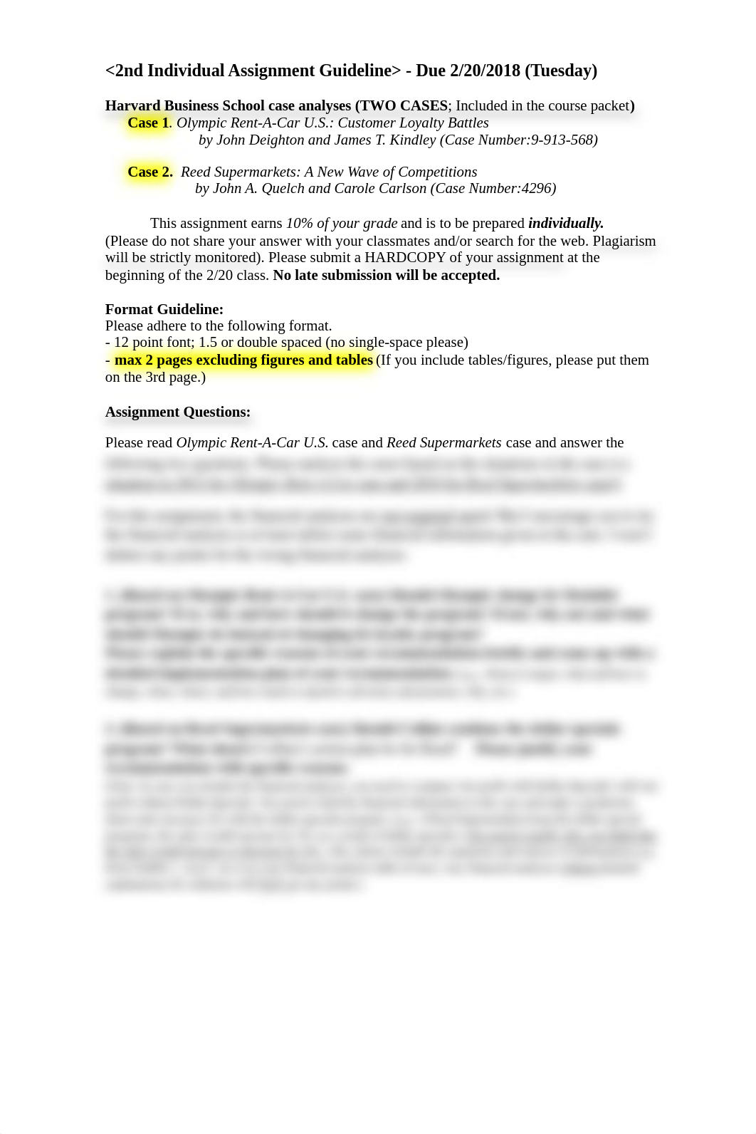 2nd Assignment Guideline_Olympic RentACar and Reed Supermarkets case_2018.pdf_dgqarp6qgrm_page1