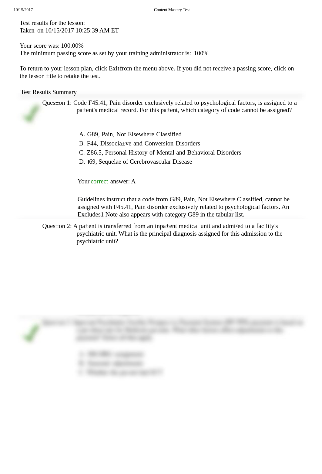 ICD-10-CMPCS Mental Health II Diagnosis Mood and Other Nonpsychotic Disorders.pdf_dgqckx8qsmb_page1