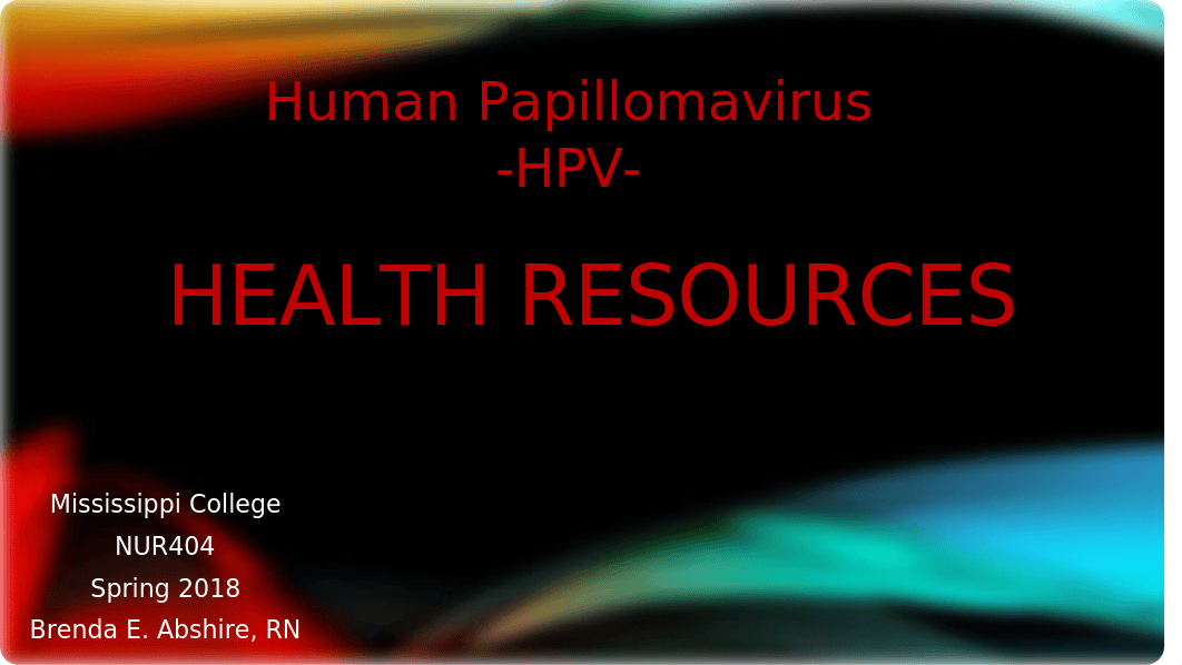 NUR 404 PP Health Resources.pptx_dgqdfshf8uc_page1