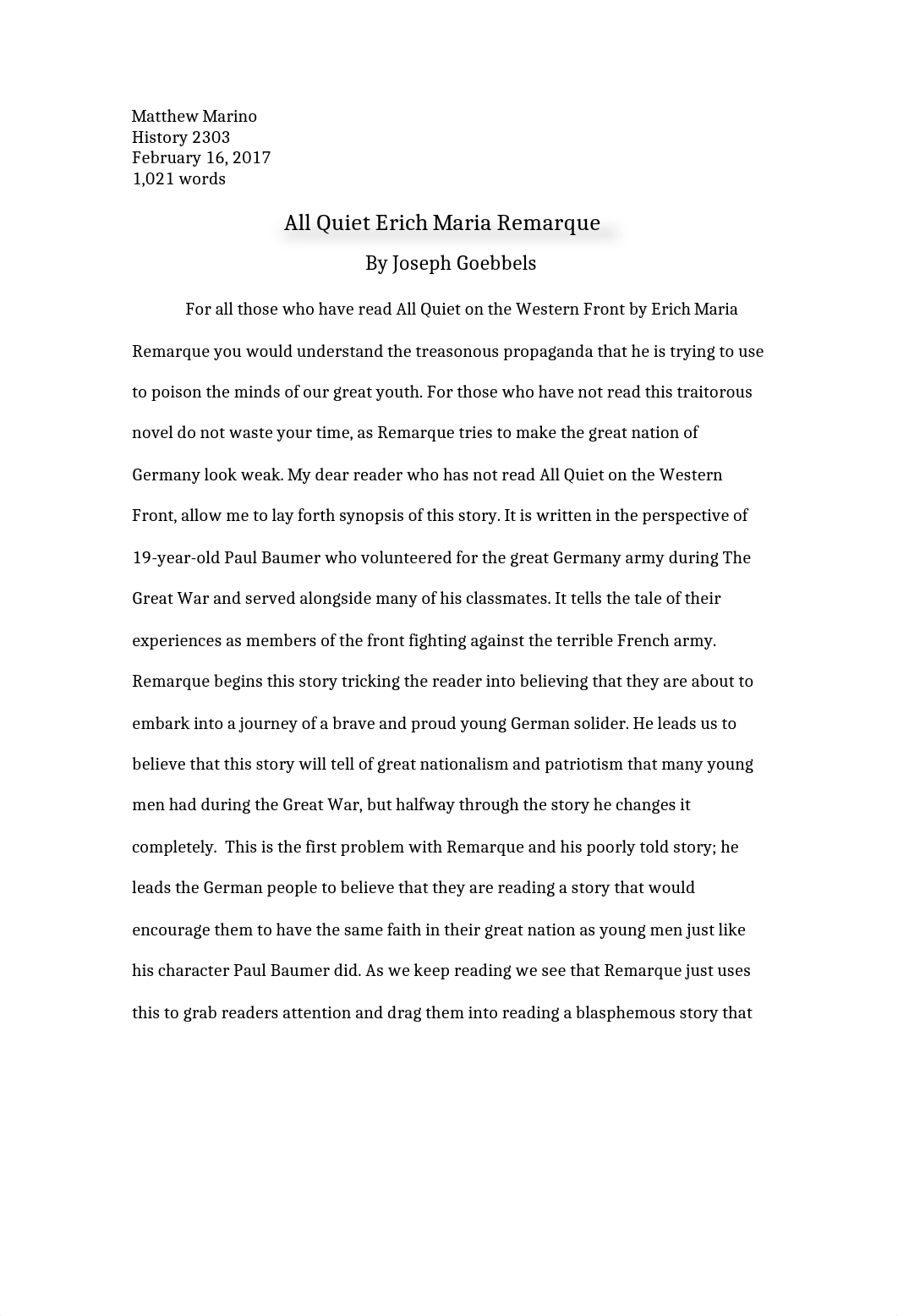 All Quiet On The Western Front Essay .docx_dgqhj1o429j_page1