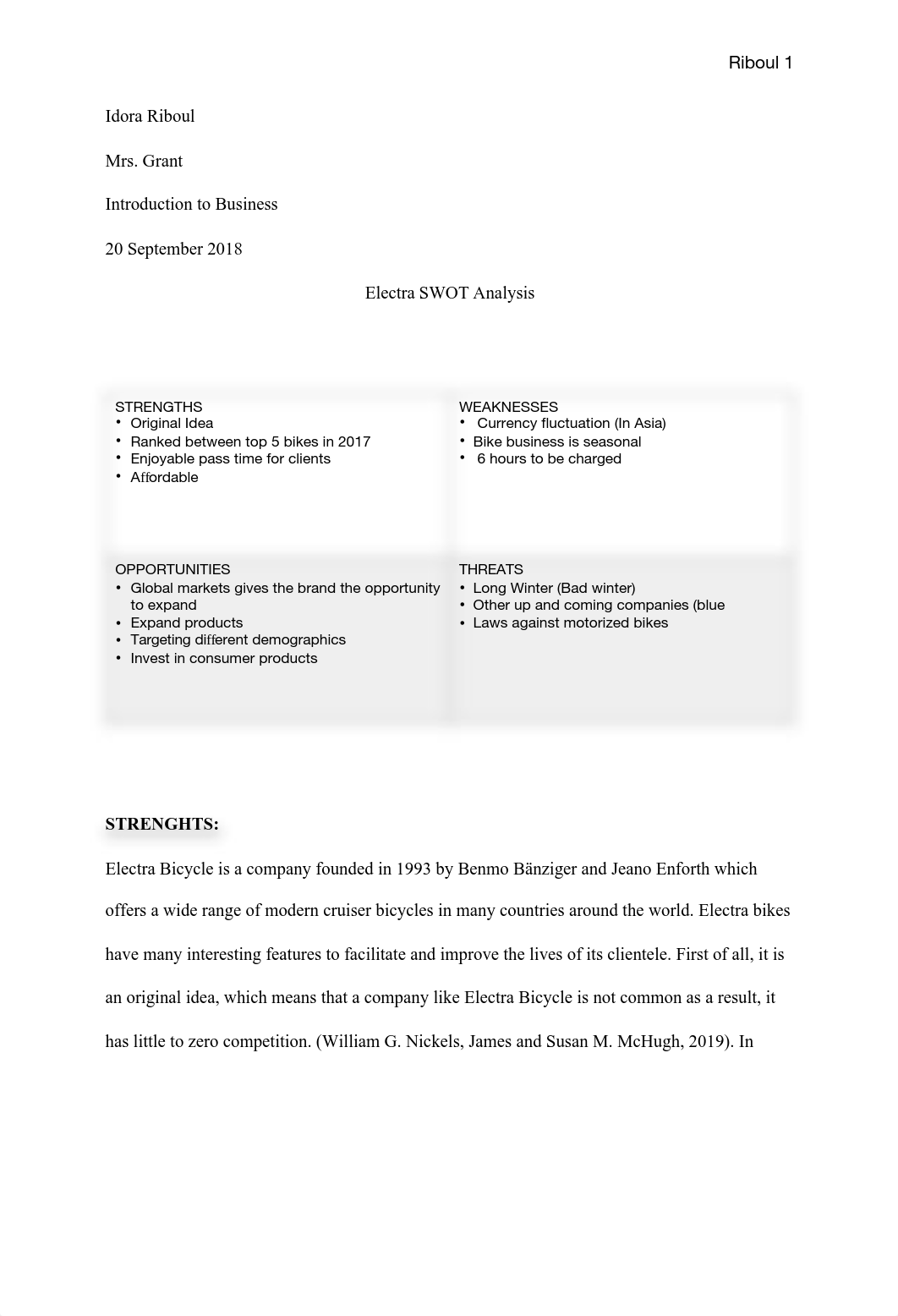 SWOT Analysis Bikes pdf.pdf_dgqjtt29v85_page1