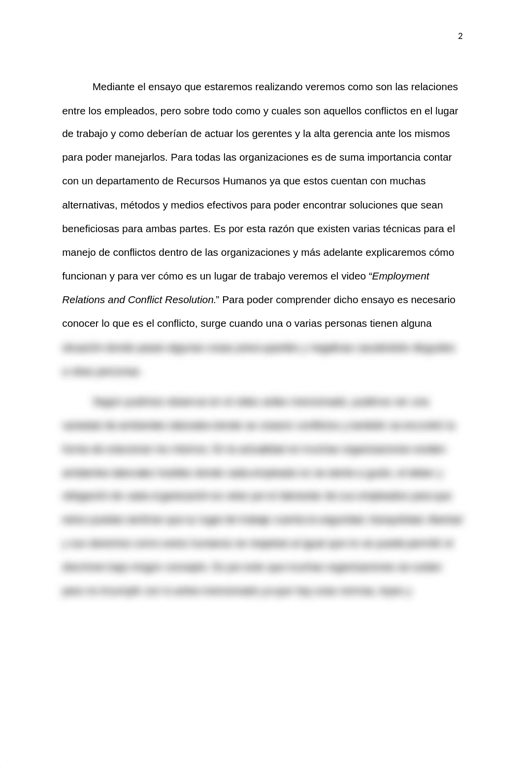 MBA 5000 MODULO 5 Tarea 5.1Relaciones laborales y resolución de conflictos.docx_dgqrlmfz12g_page2