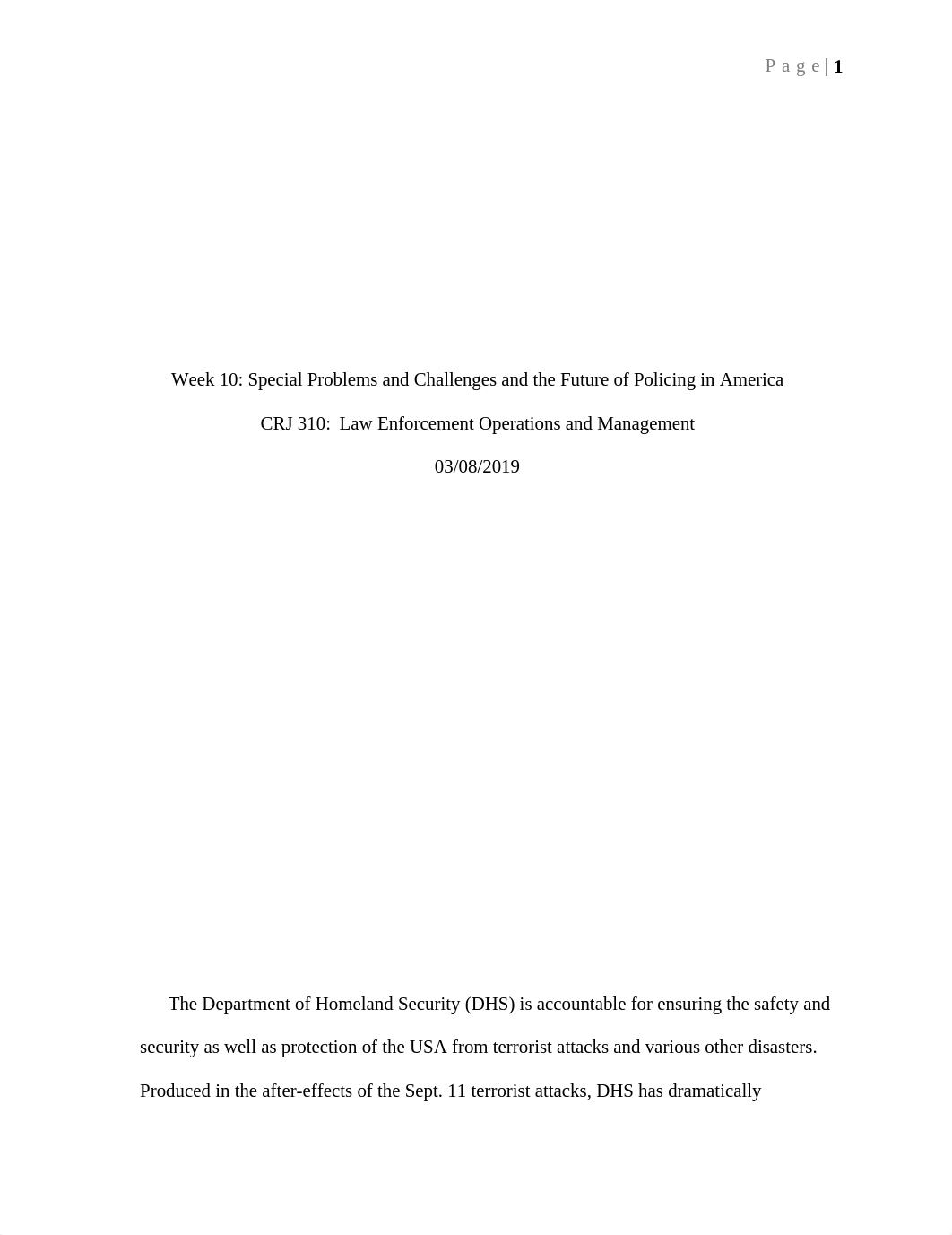 Assignment 4 Special Problems and Challenges and the Future of Policing in America.docx_dgqs8uck5uu_page1