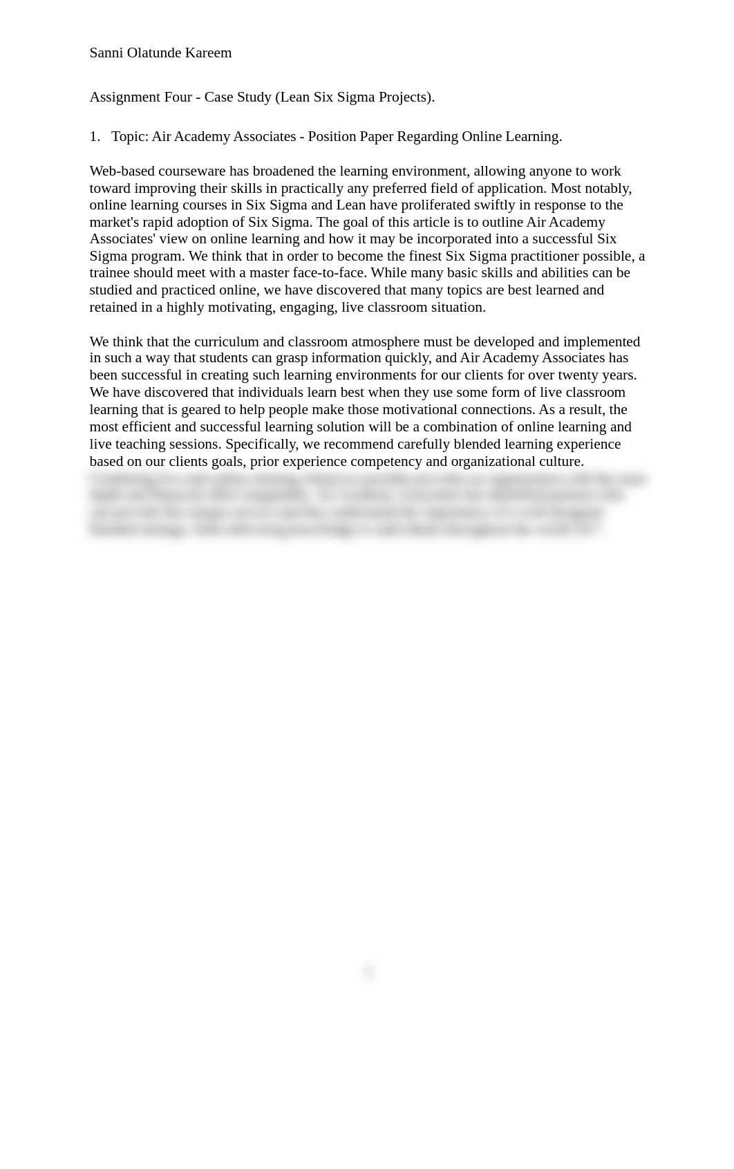 Assingment 4 - Case Study on Lean Six Sigma Projects.docx_dgr22jojgd5_page1