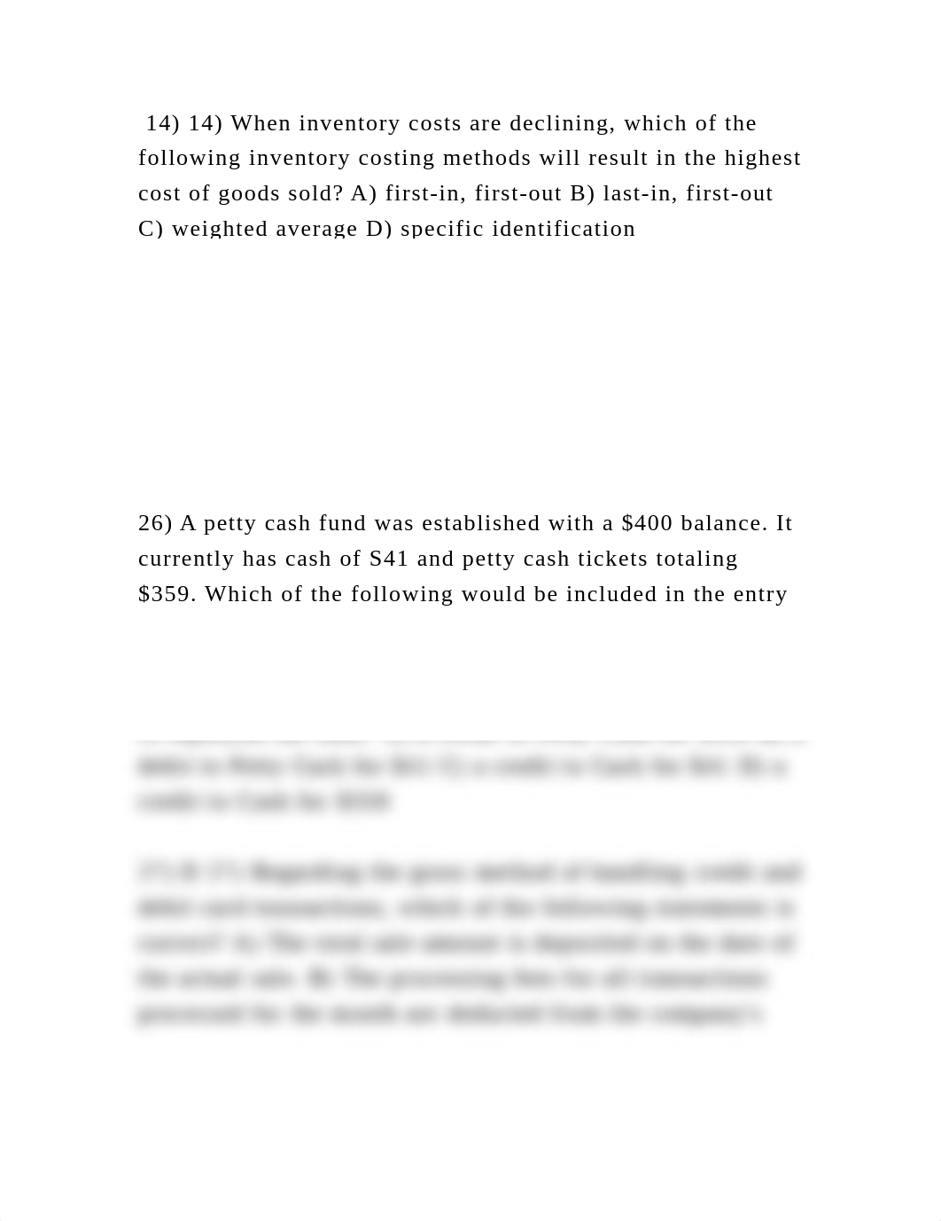 14) 14) When inventory costs are declining, which of the following in.docx_dgr2zm979un_page2