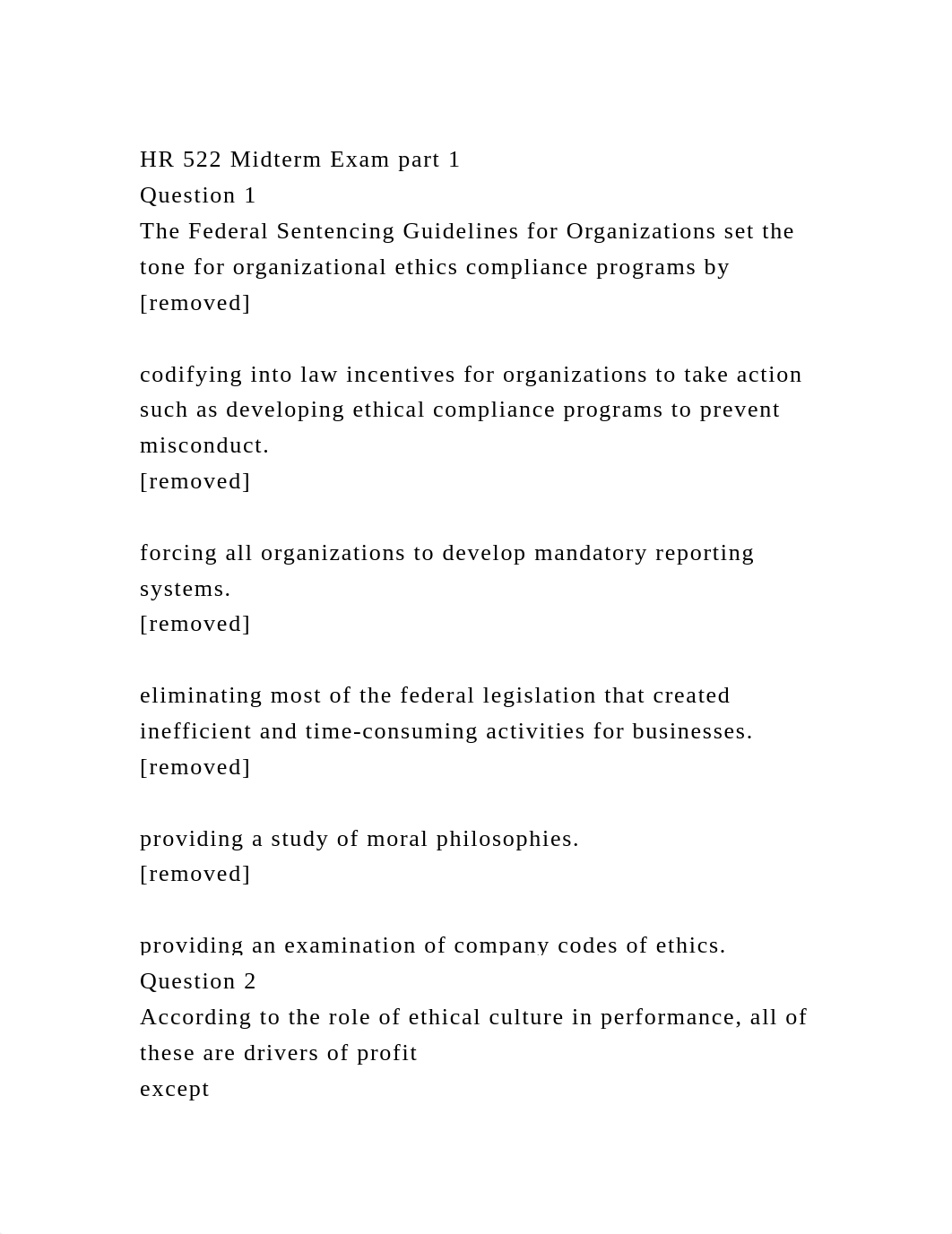 HR 522 Midterm Exam part 1Question 1The Federal Sentencing Guide.docx_dgr9n32bssl_page2