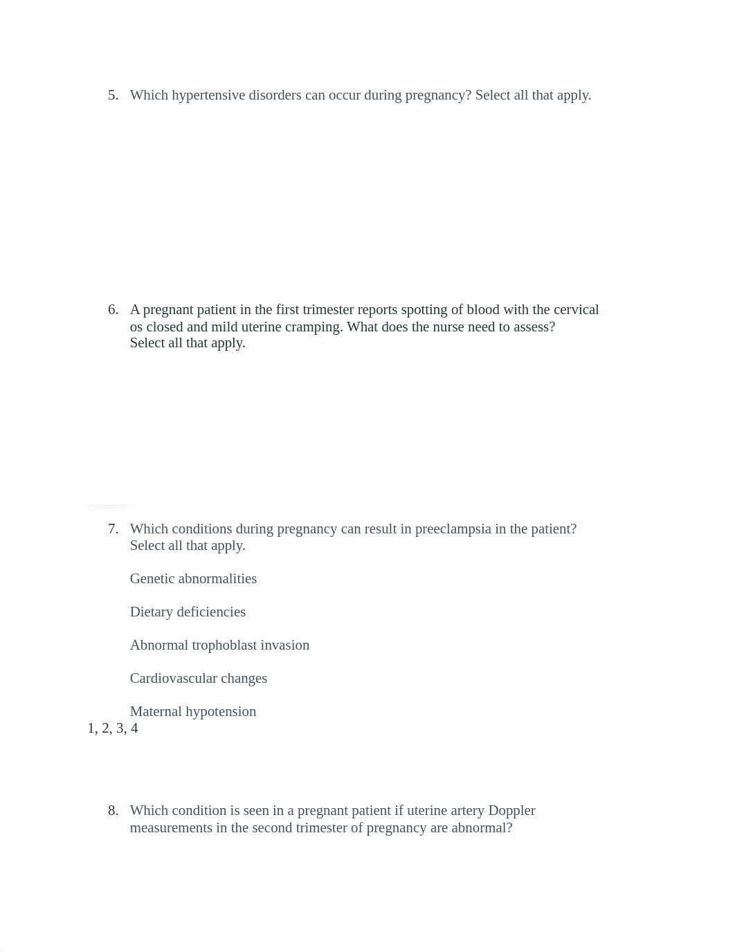 WEEK 4 MATERNAL CHILD NURSING CARE CHAPTER 12 ANSWERS..docx_dgrboqk188l_page2