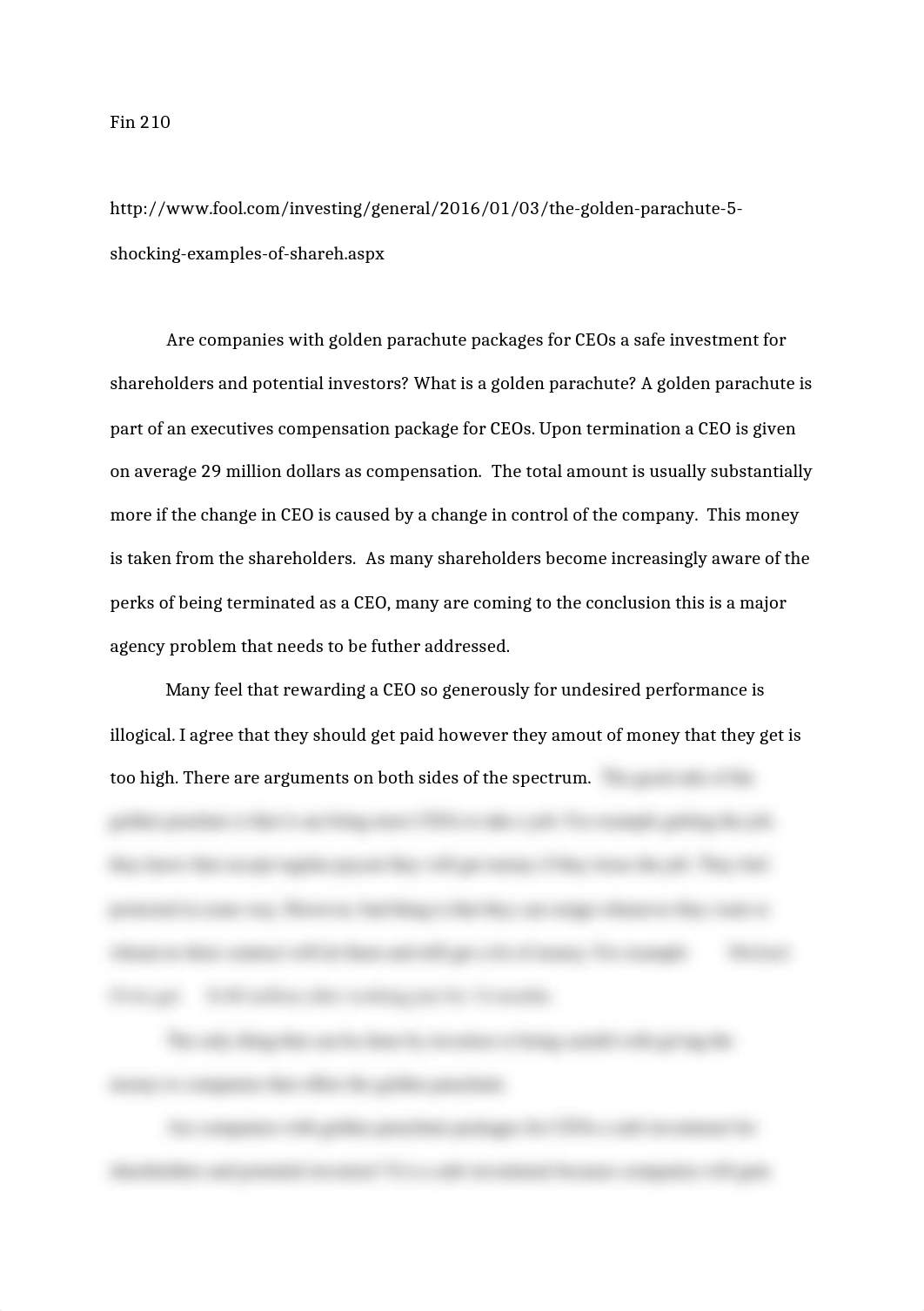 The golden parachute is part of an executives compensation package.docx_dgrhzvyjzn2_page1