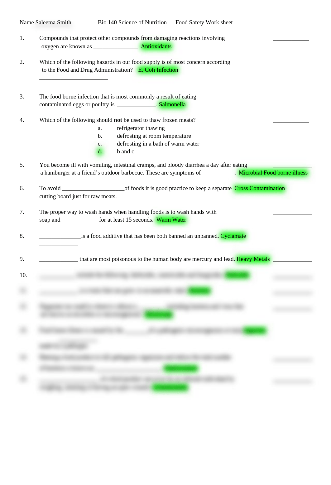 Bio 140 Food Safety worksheet .docx_dgrlagg3i0w_page1