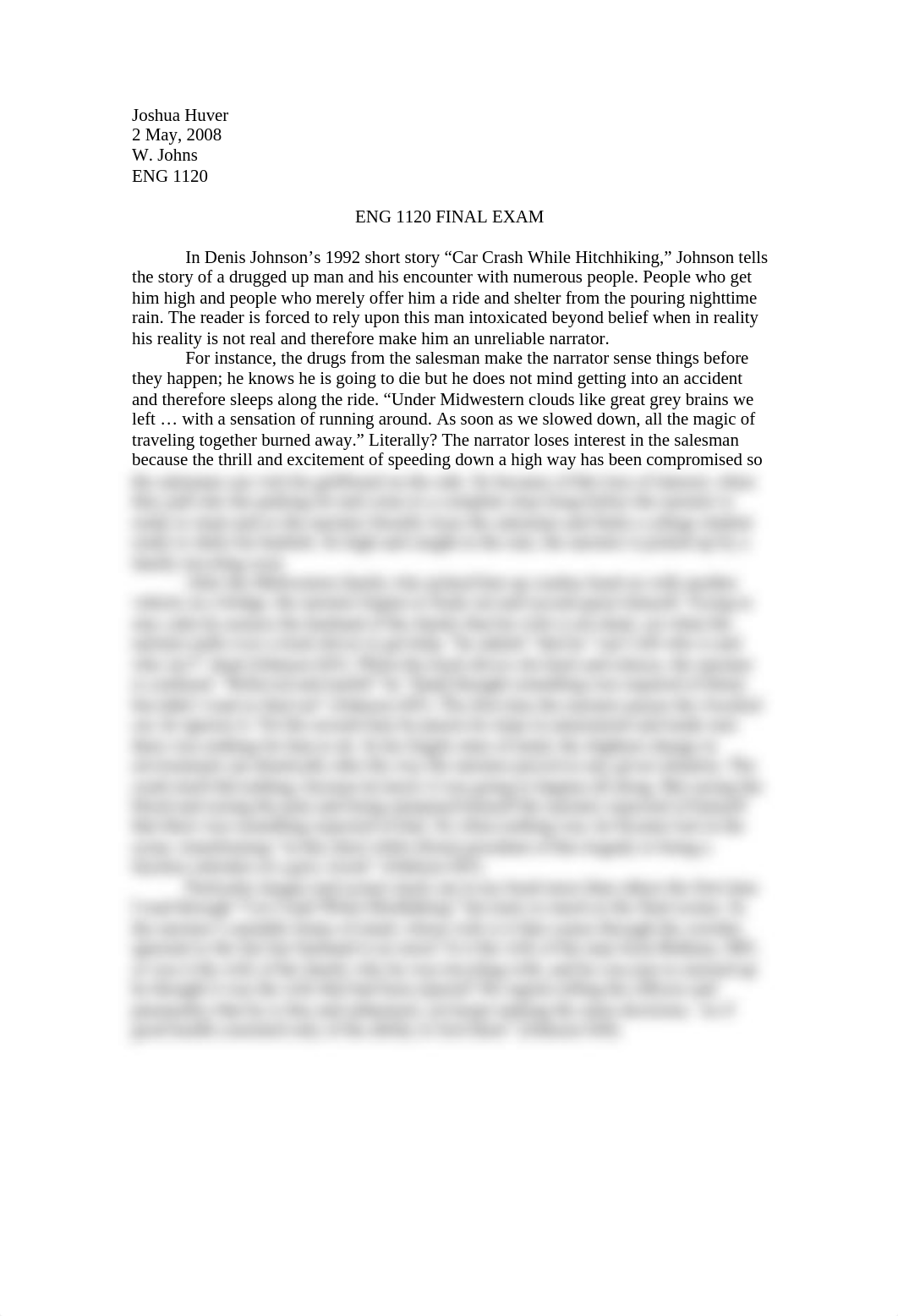 Final Exam Journal - Car Crash While Hitchhiking_dgrq07keq5r_page1