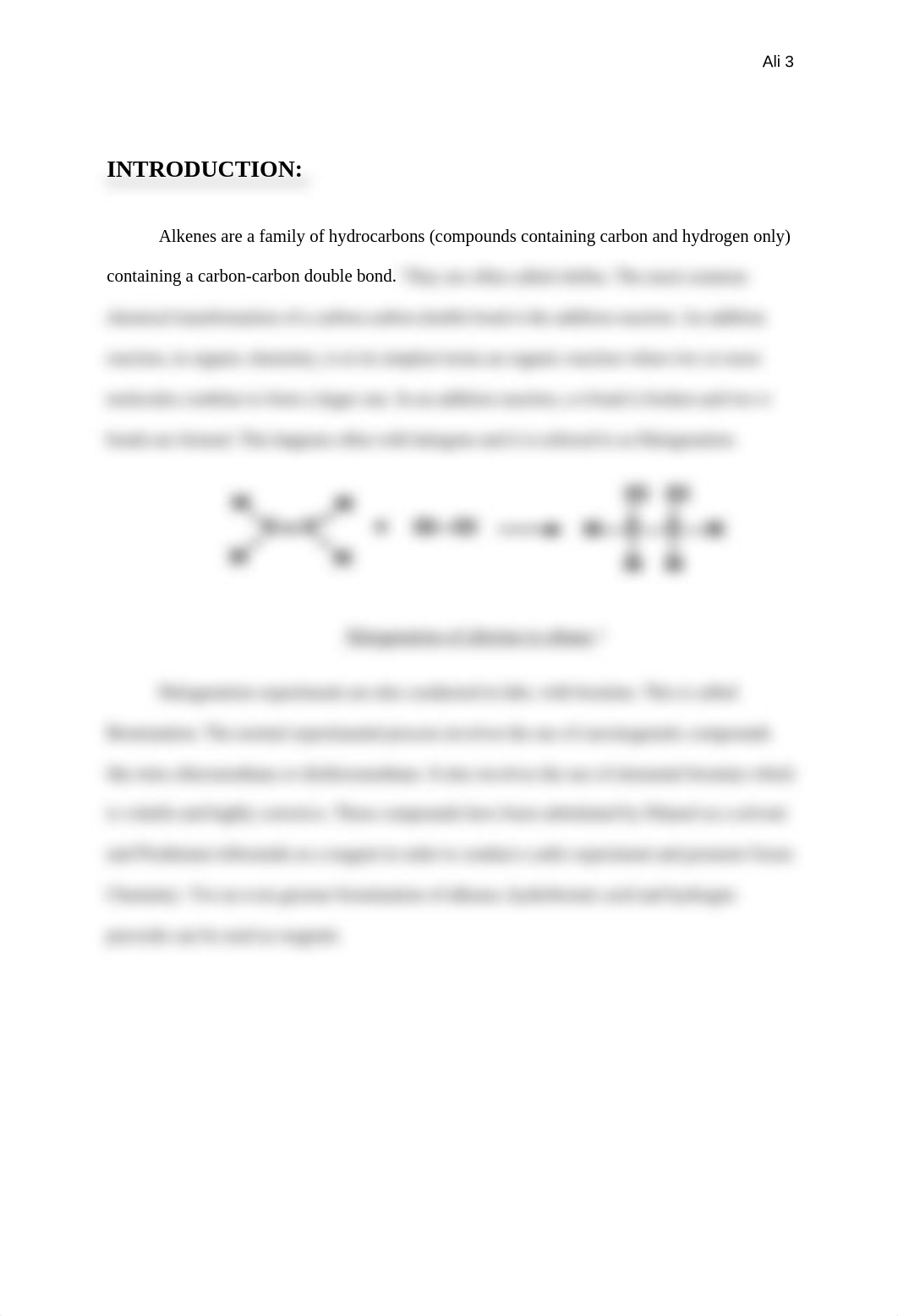 Greener Bromination of an Alkene: Preparation of Stilbene Dibromide Lab Report_dgrufvitqxp_page3