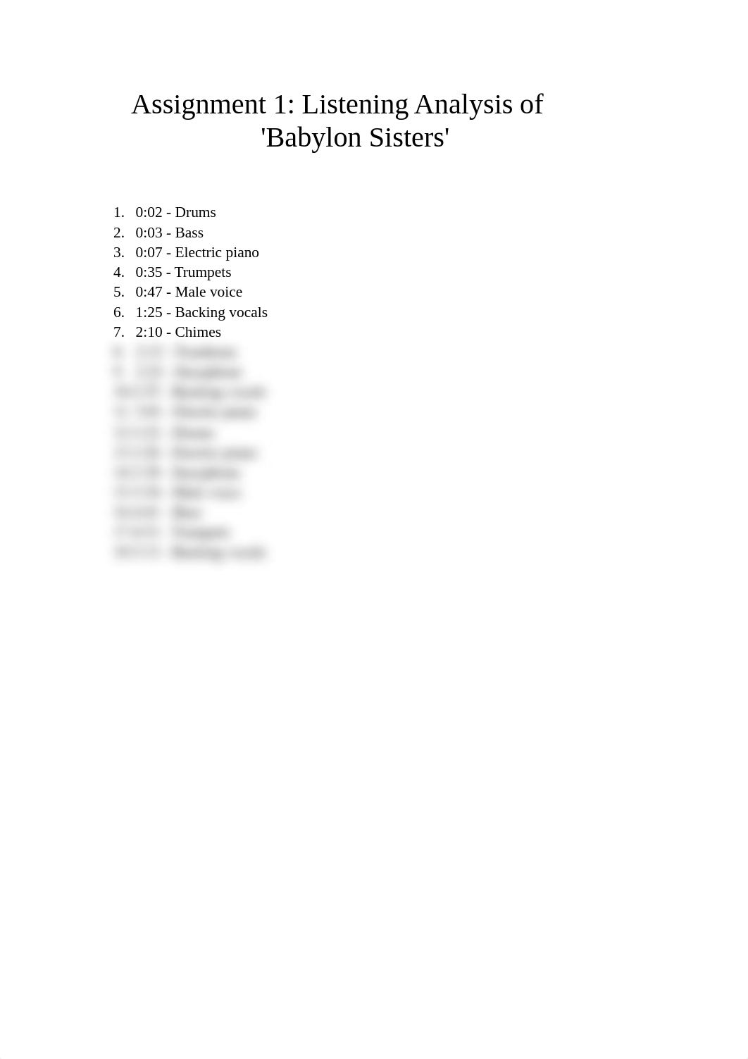 Assignment 1_ Listening Analysis of 'Babylon Sisters'.pdf_dgrwijxna07_page1