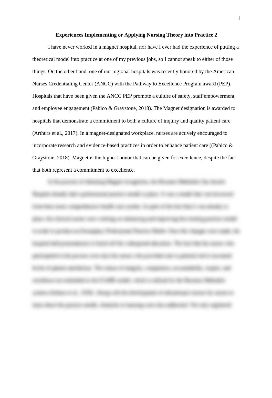 Experiences Implementing or Applying Nursing Theory into Practice 2.docx_dgs4teaigha_page1