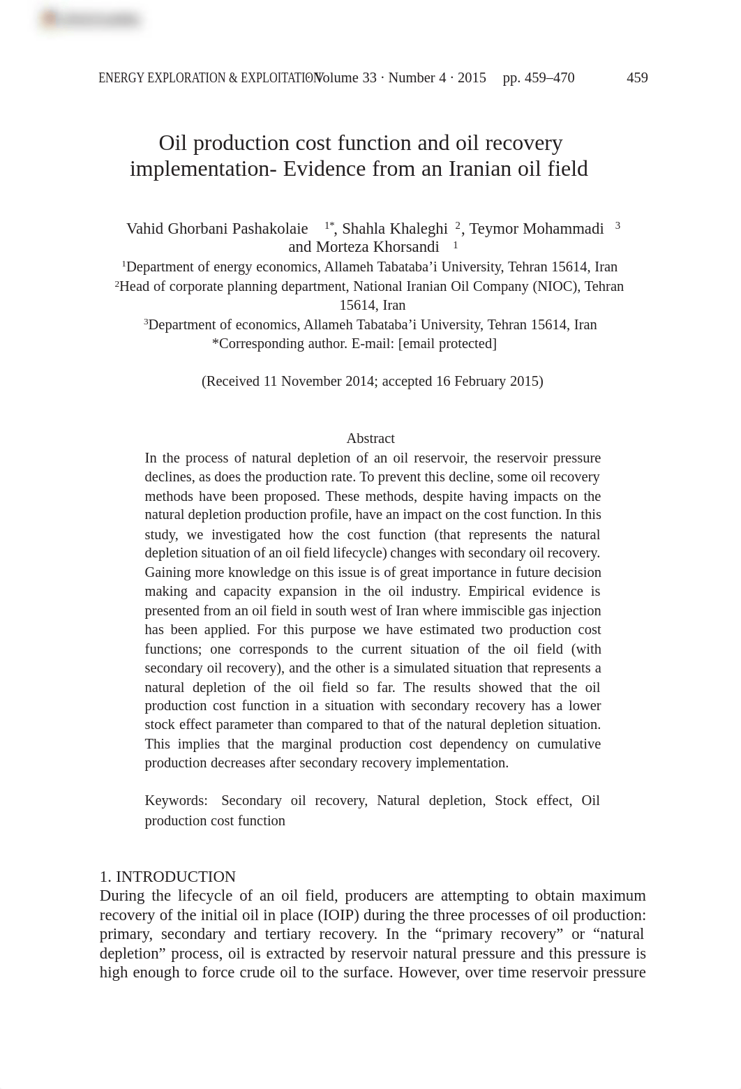 Oil production cost function and oil recovery implemention-Evidence form an Iranian oil fields.pdf_dgs81j7f8a1_page1