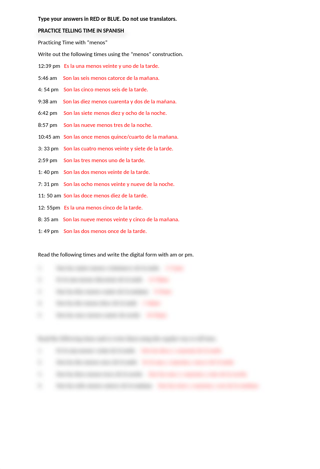 Telling Time In Spanish Worksheets.docx_dgs98lenjsl_page1