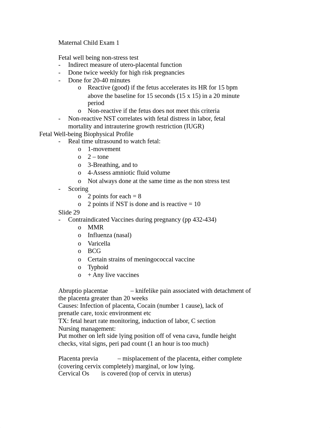 MCN EXAM 1 NOTES.docx_dgsdncut428_page1