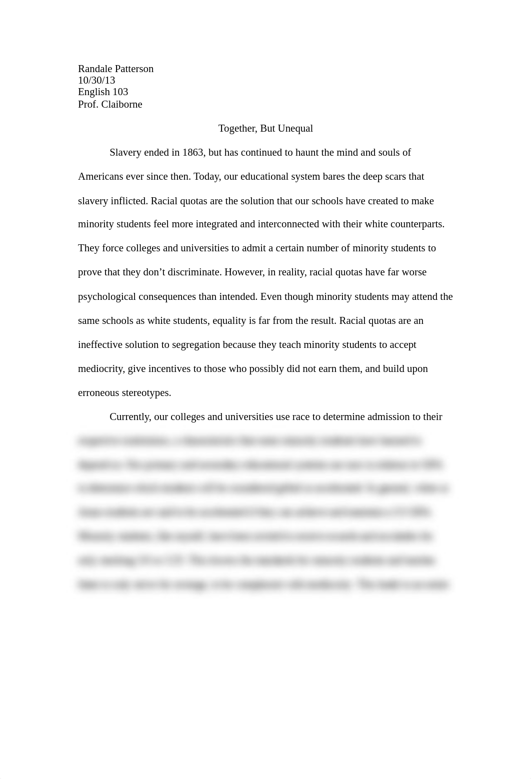 English 103 Essay on Affirmative Action_Racial Quotas - Copy_dgsfc4n7j2m_page1