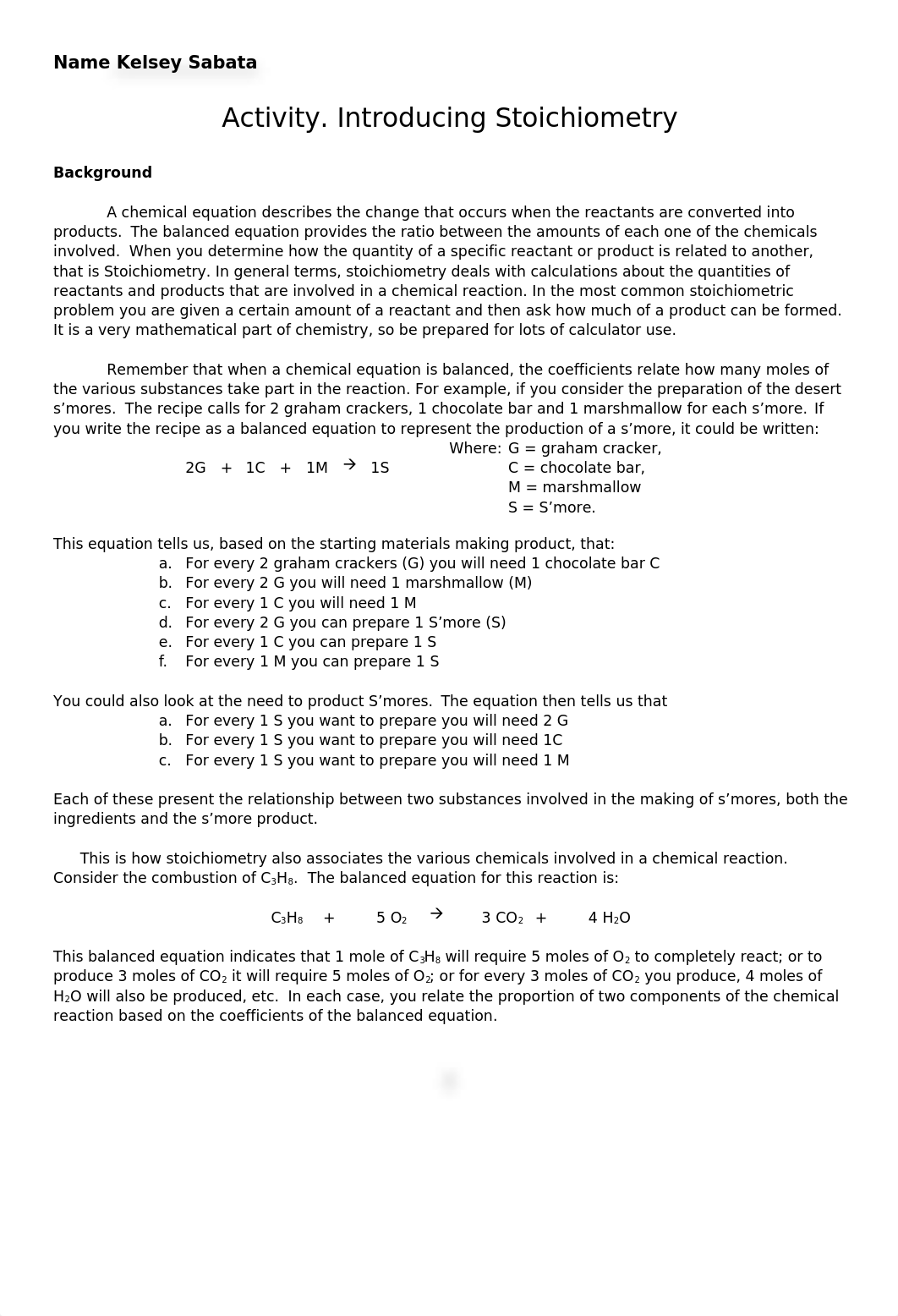 Activity-Experiment - Mole and Stoichiometry.docx_dgshuatwypv_page1