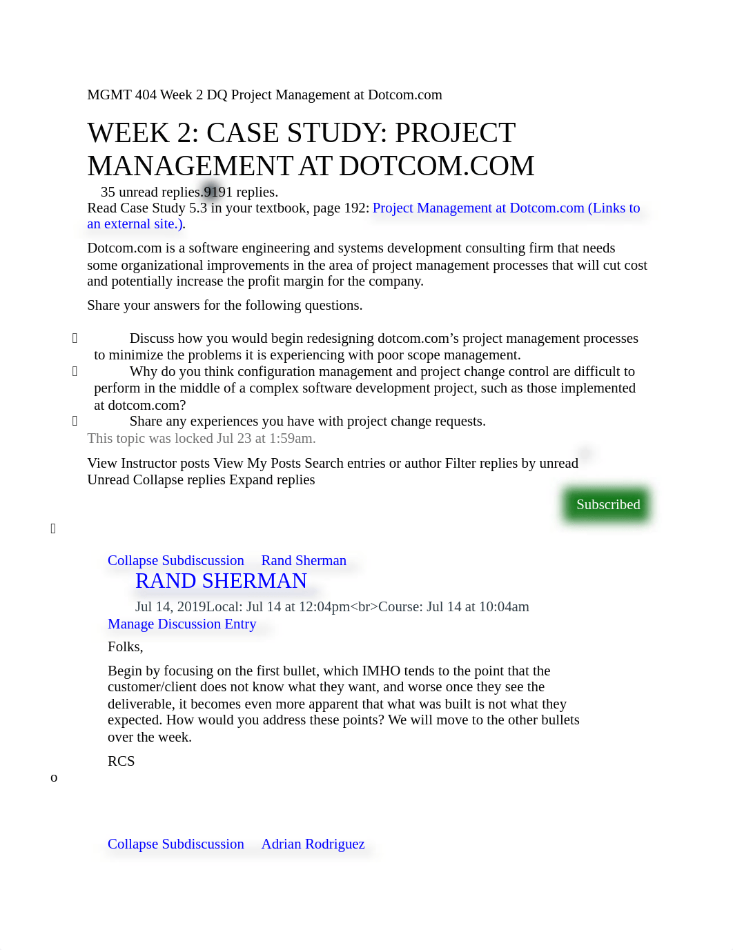 MGMT 404 Week 2 DQ Project Management at Dotcom - Copy.docx_dgshv57coed_page1