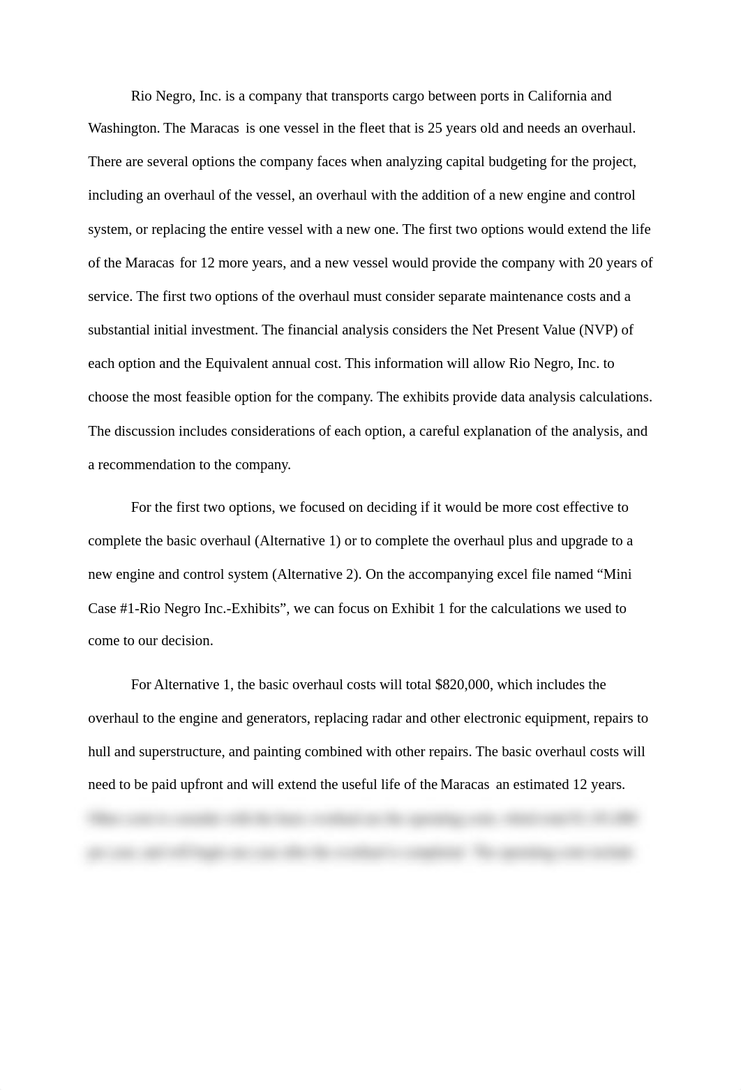 Mini Case 1-Capital Budgeting at Rio Negro.docx_dgsmwhszxmn_page2