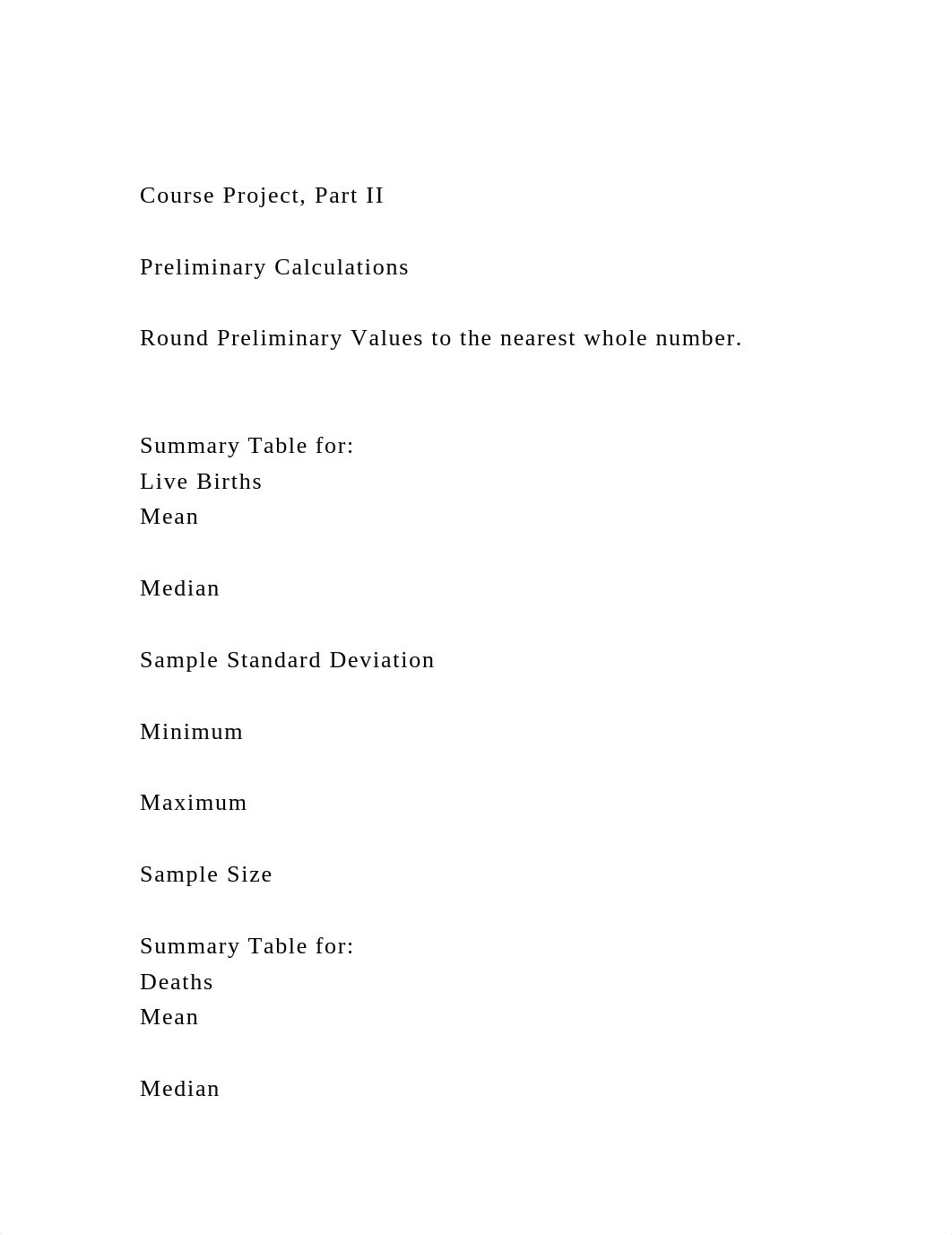 Course Project, Part IIPreliminary CalculationsRound Preli.docx_dgspmea9wnp_page2