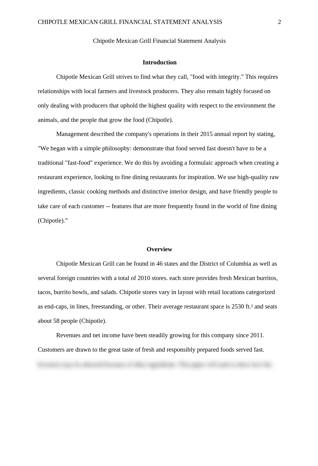 ACCT 610 Chipotle Mexican Grill Financial Statement Analysis Project Paper.docx_dgsq41ufzgh_page2