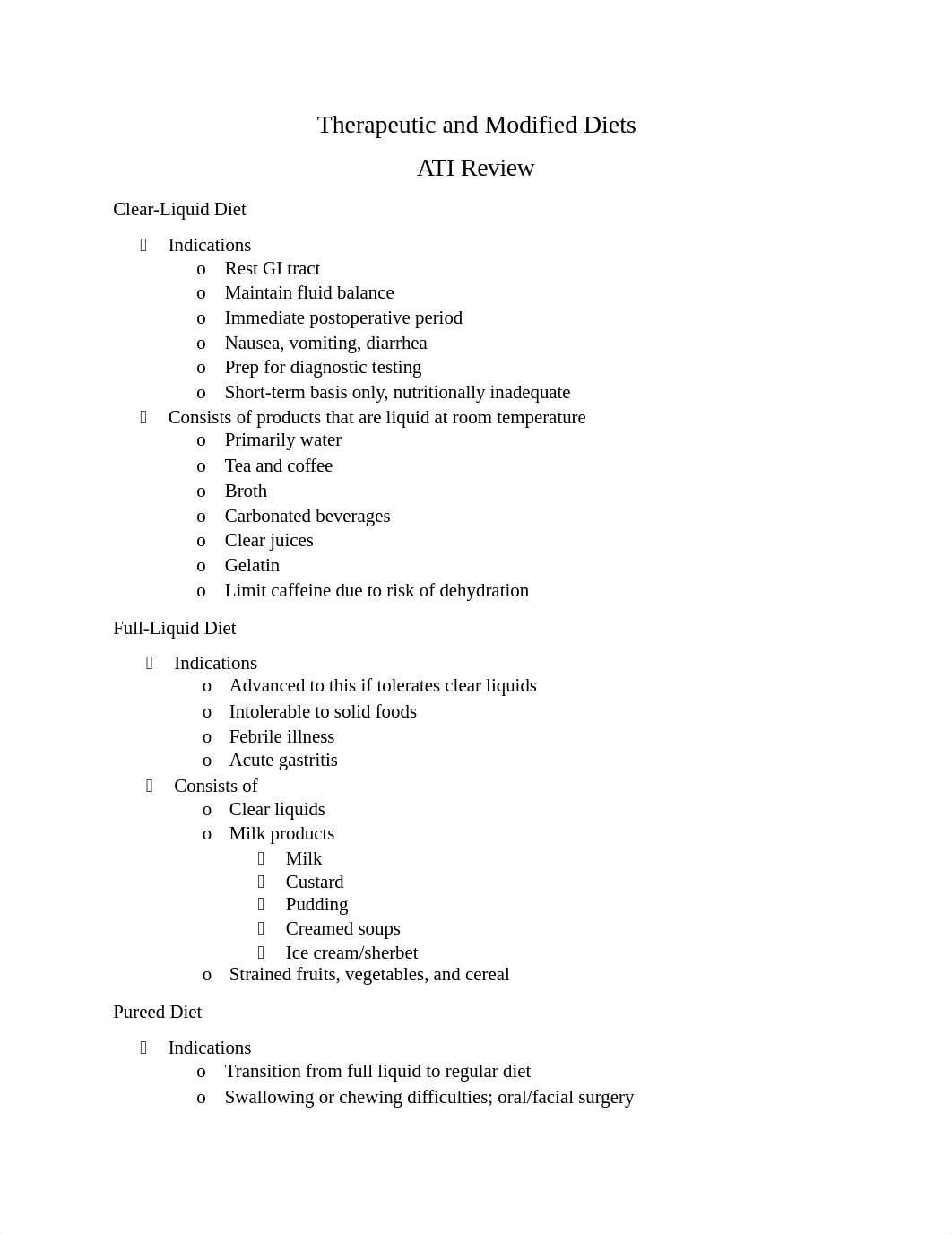 Therapeutic and Modified Diets ATI NCLEX Review.docx_dgswbqwgayf_page1