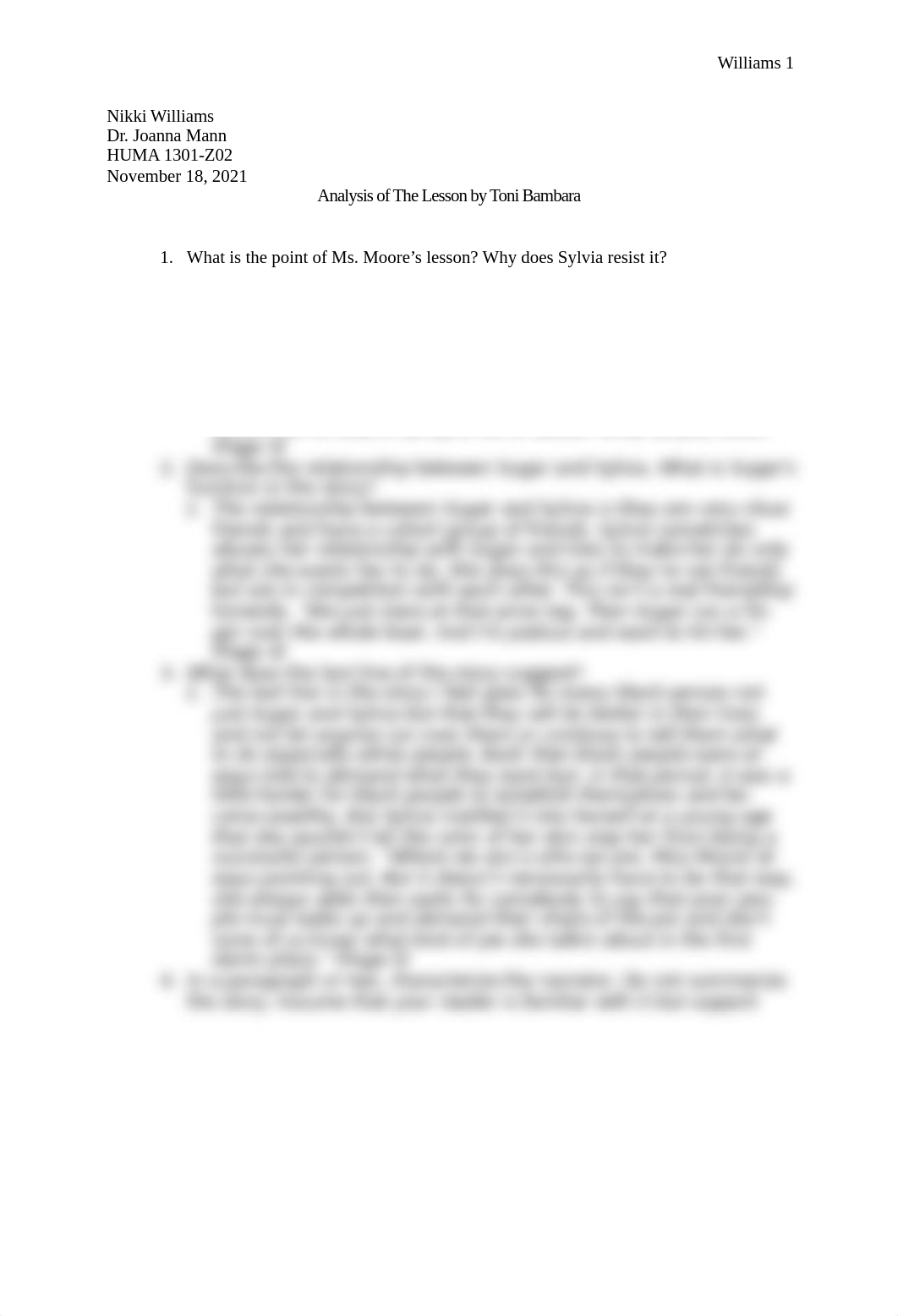 An Analysis of The Lesson by Toni Cade Bambara.docx_dgt12u43fgx_page1