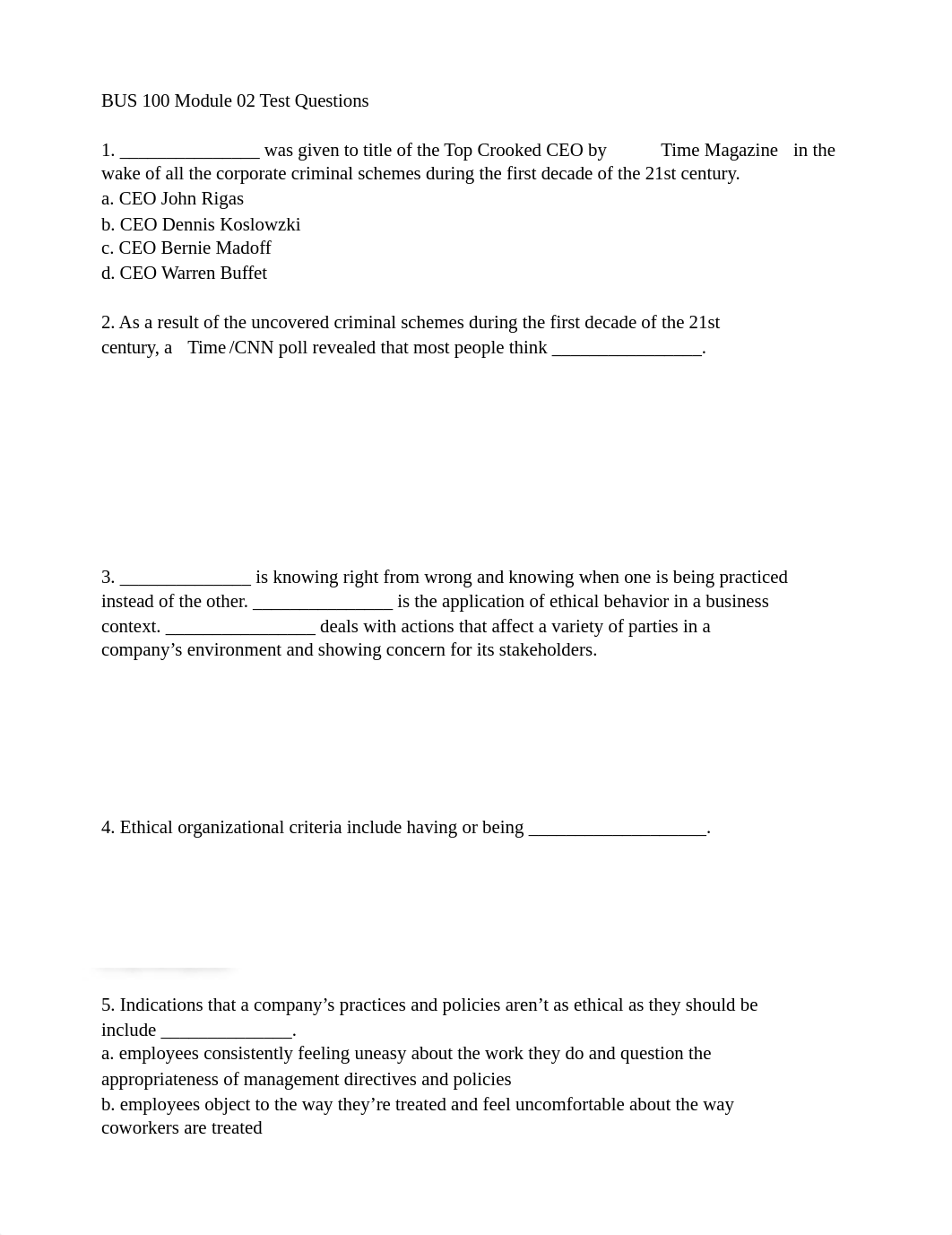 BUS 100 Module 02 Test without Answers.docx_dgtbfo8qcde_page1