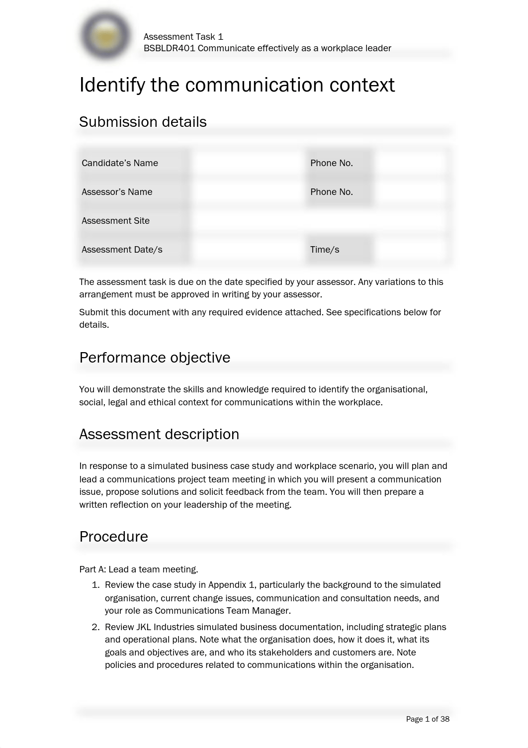 BSBLDR401 Assessment[3863].pdf_dgtit8pdup0_page1