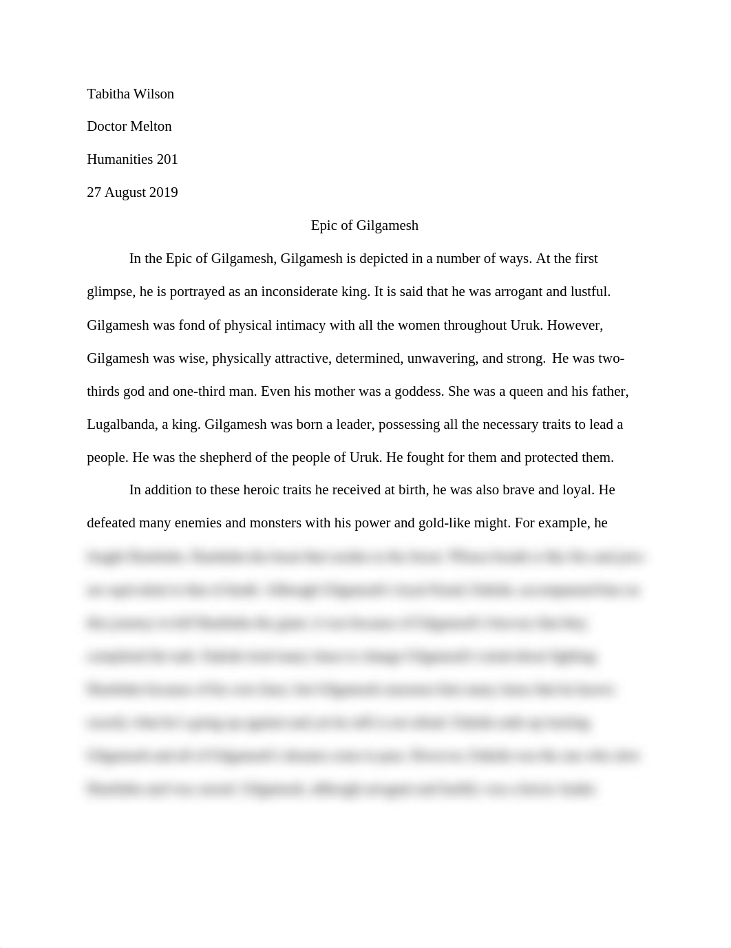 Epic of Gilgamesh Essay 1.docx_dgtn1hmlqji_page1