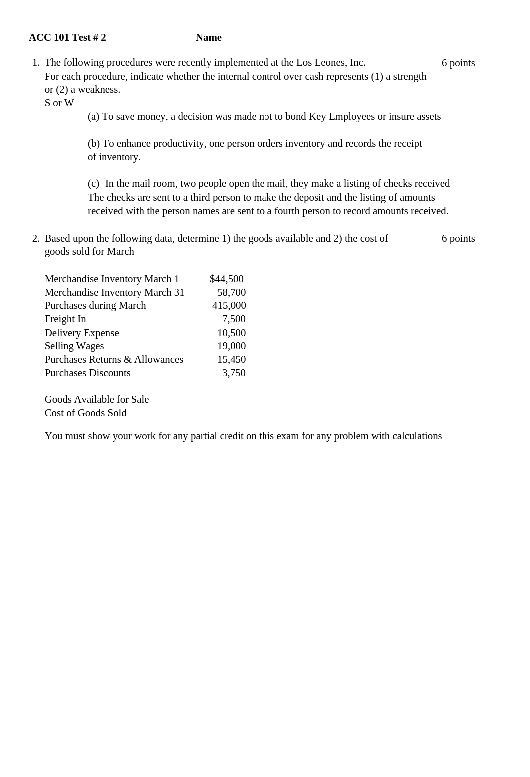 Acc 101 Test 2 Version 3 Winter 2023 Student File (1).xlsx_dgtu7q3ewxw_page1