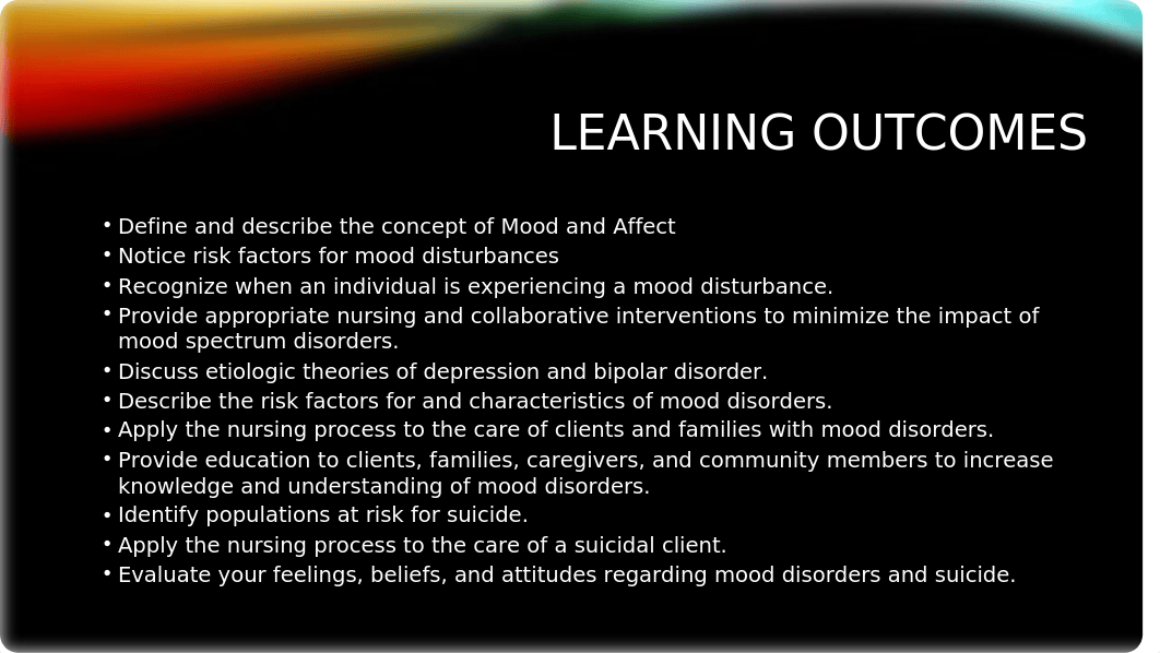 Week 6 Mood and Affect Mood Disorders, Suicide and Somatic Illness Disorders (1).pptx_dgtyv2jthy6_page2