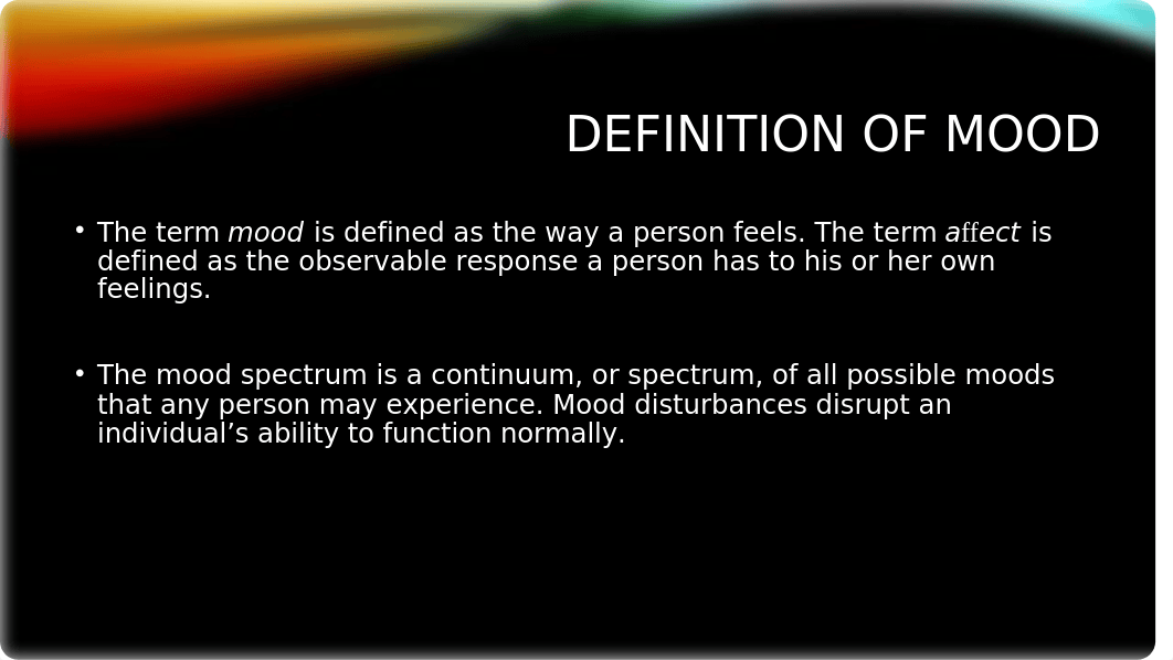 Week 6 Mood and Affect Mood Disorders, Suicide and Somatic Illness Disorders (1).pptx_dgtyv2jthy6_page4