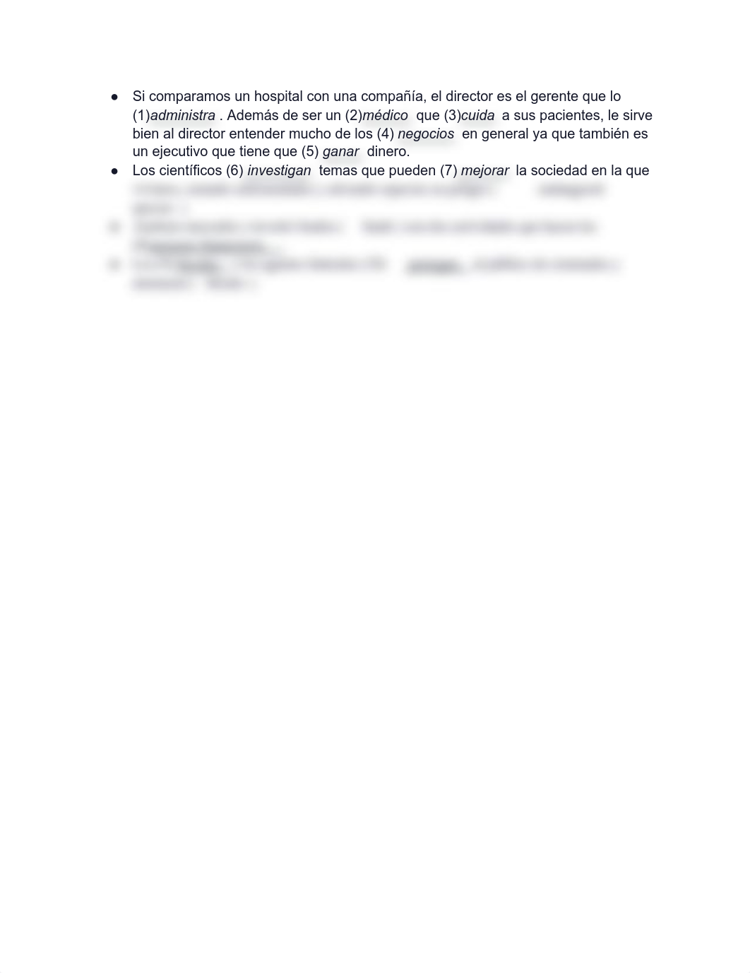 Si comparamos un hospital con una compañía, el director es el gerente que lo (1)administra .pdf_dgtz59d0xgb_page1