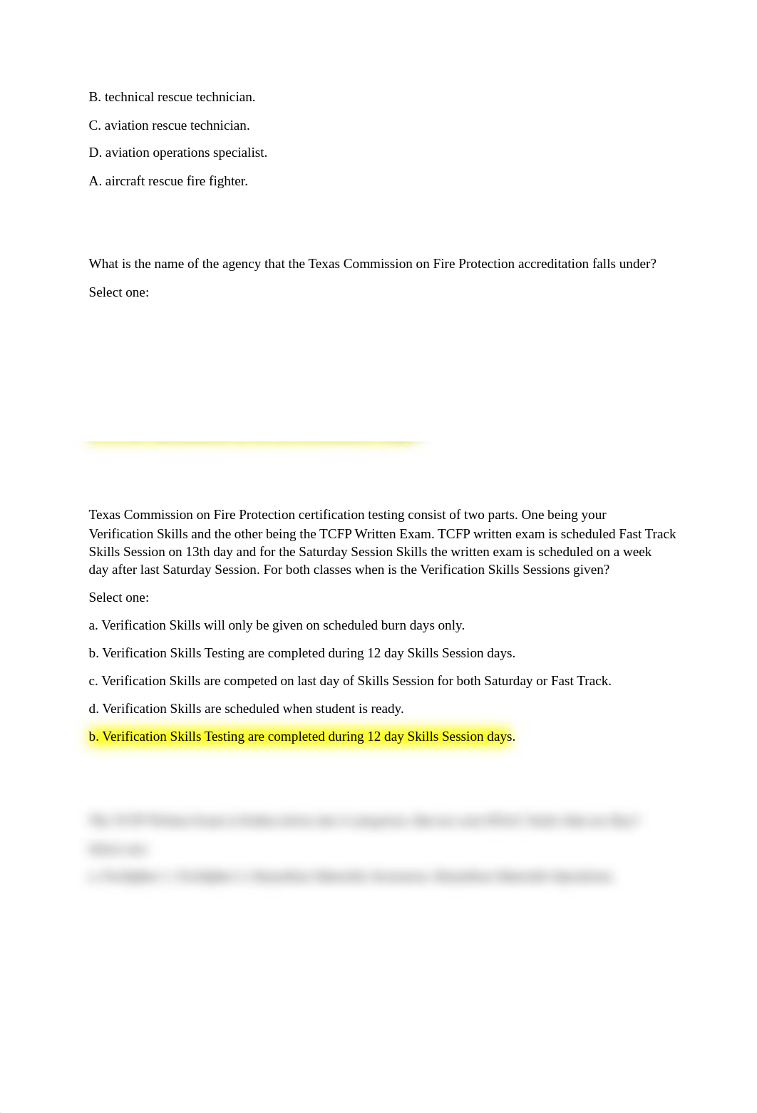 TCFP Firefighter (III Chapters 1-5) Test Questions and Answers(100% Guaranteed Pass).pdf_dgu48wc6ou2_page2