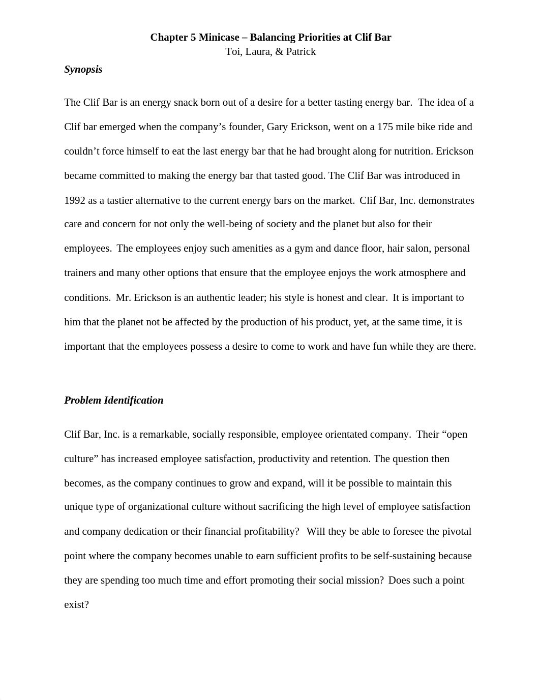 Mini-Case Study_Balancing Priorities at Clif Bar (2)_dguky7o0930_page1