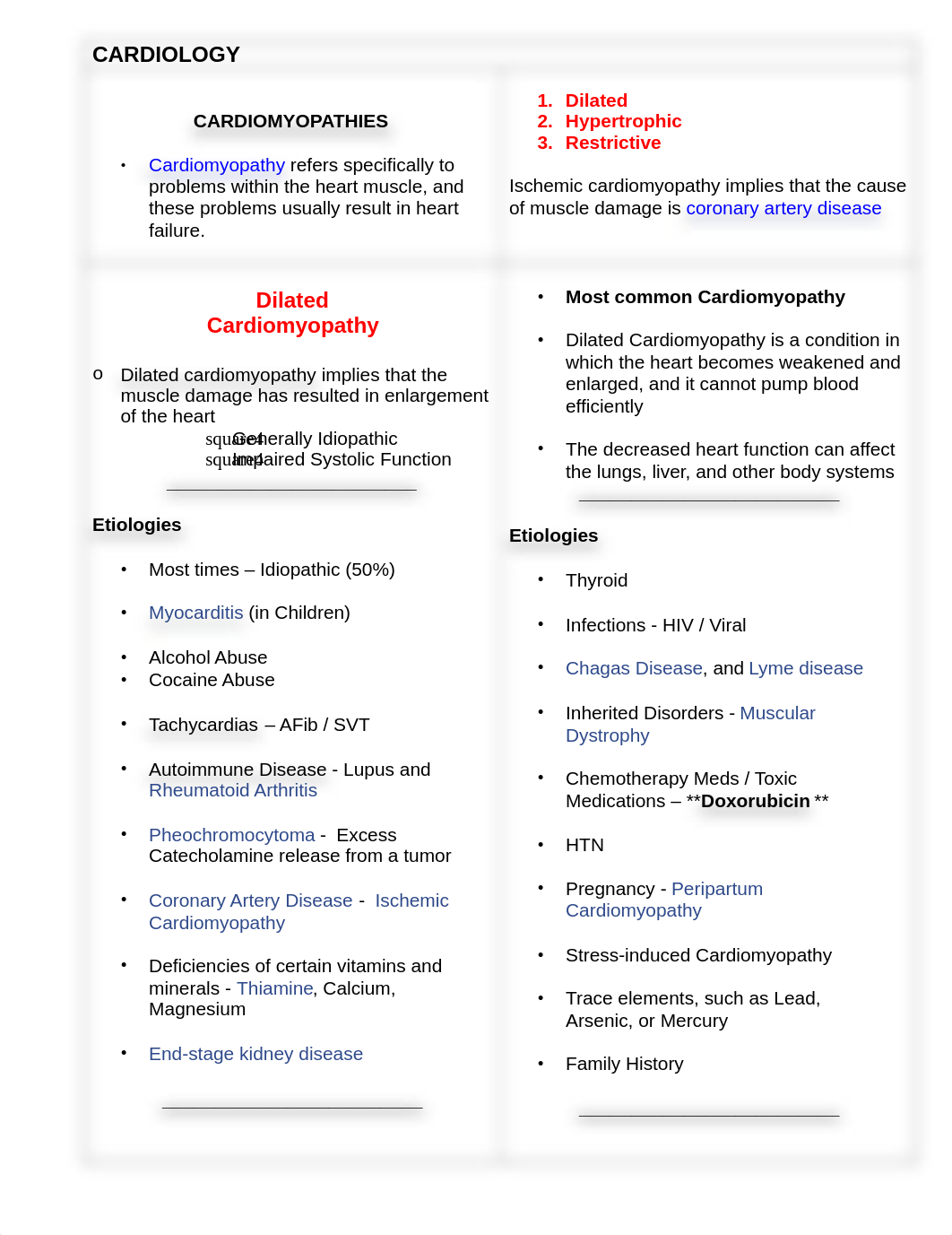 Cardiology_Study_Guide_Handout.pdf_dgum1hqpp4r_page1