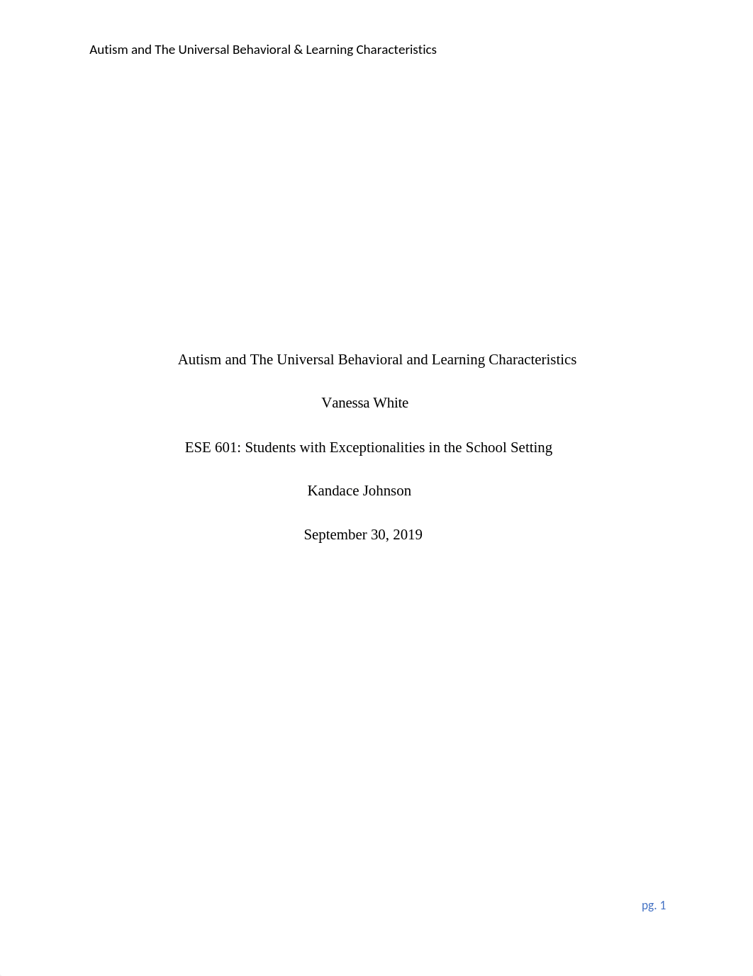 Autism and The Characteristics of Behavior and Learning Developemnt.docx_dgumst1um2n_page1