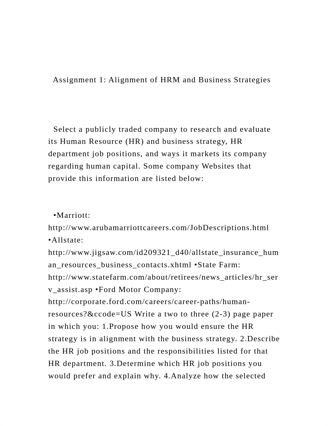 Assignment 1 Alignment of HRM and Business Strategies   .docx_dgvbswv9z7b_page2