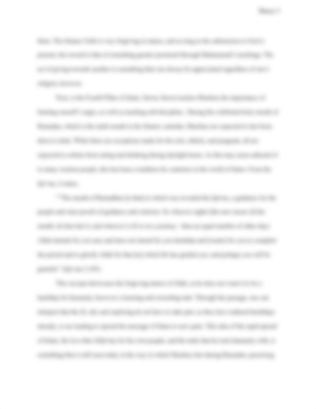 First Essay: The Five Pillars of Islam - Tristan Dacey.docx_dgvcdy72m3f_page3