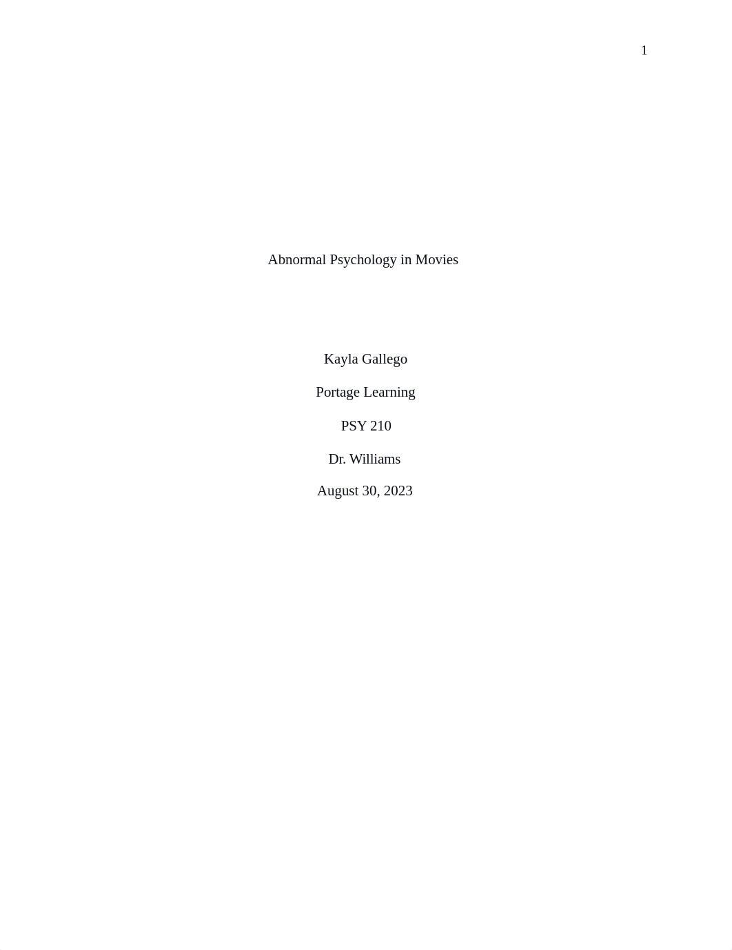 Abnormal Psychology in Movies- Kayla Gallego.docx_dgvurol2jql_page1