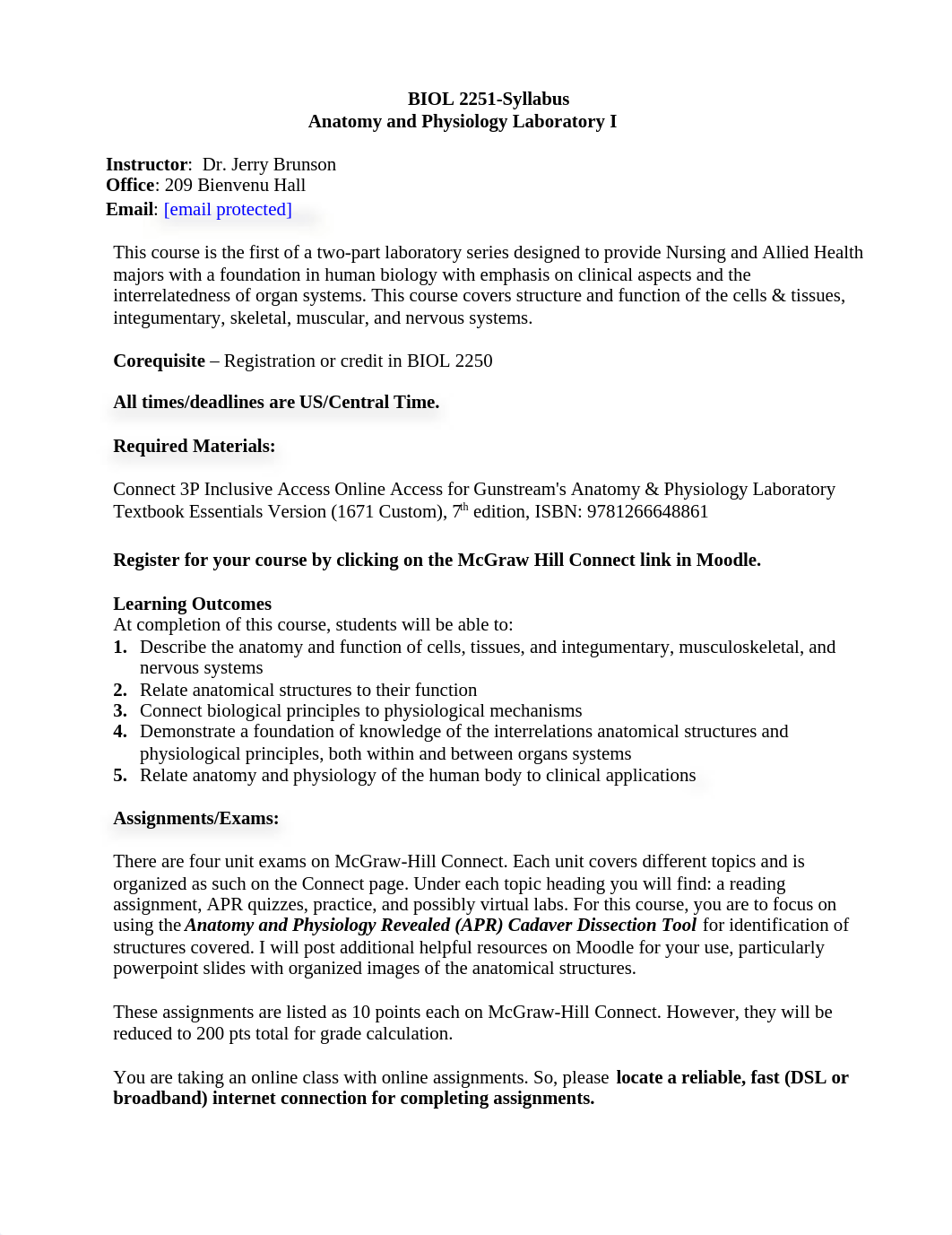 Syllabus BIOL 2251 Fall 22 A-Term.docx_dgvxt6es3zc_page1