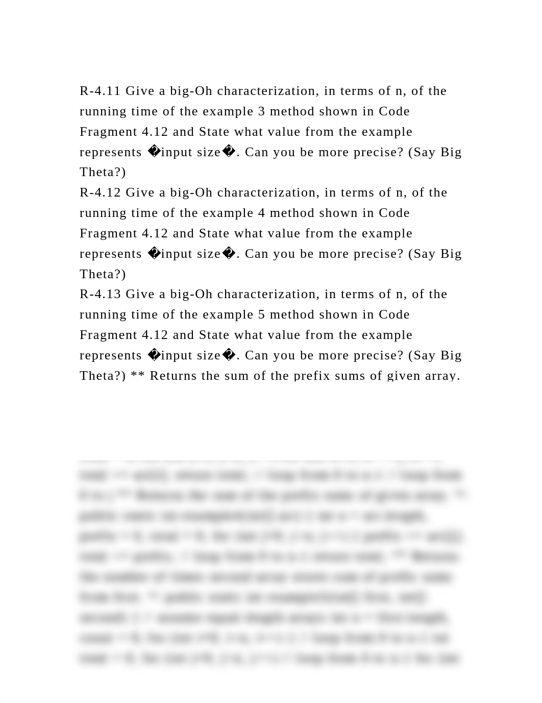 R-4.11 Give a big-Oh characterization, in terms of n, of the running.docx_dgwhdtg6phl_page2