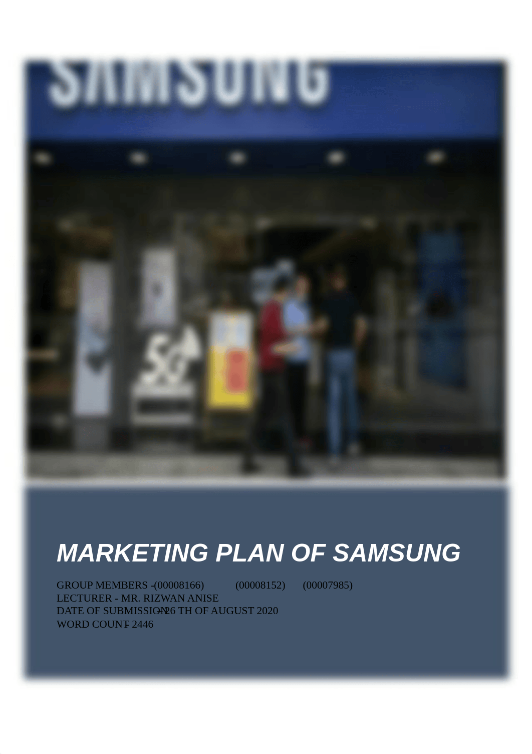 Samsung smartphone marketing plan.pdf_dgwr11ggdj6_page1