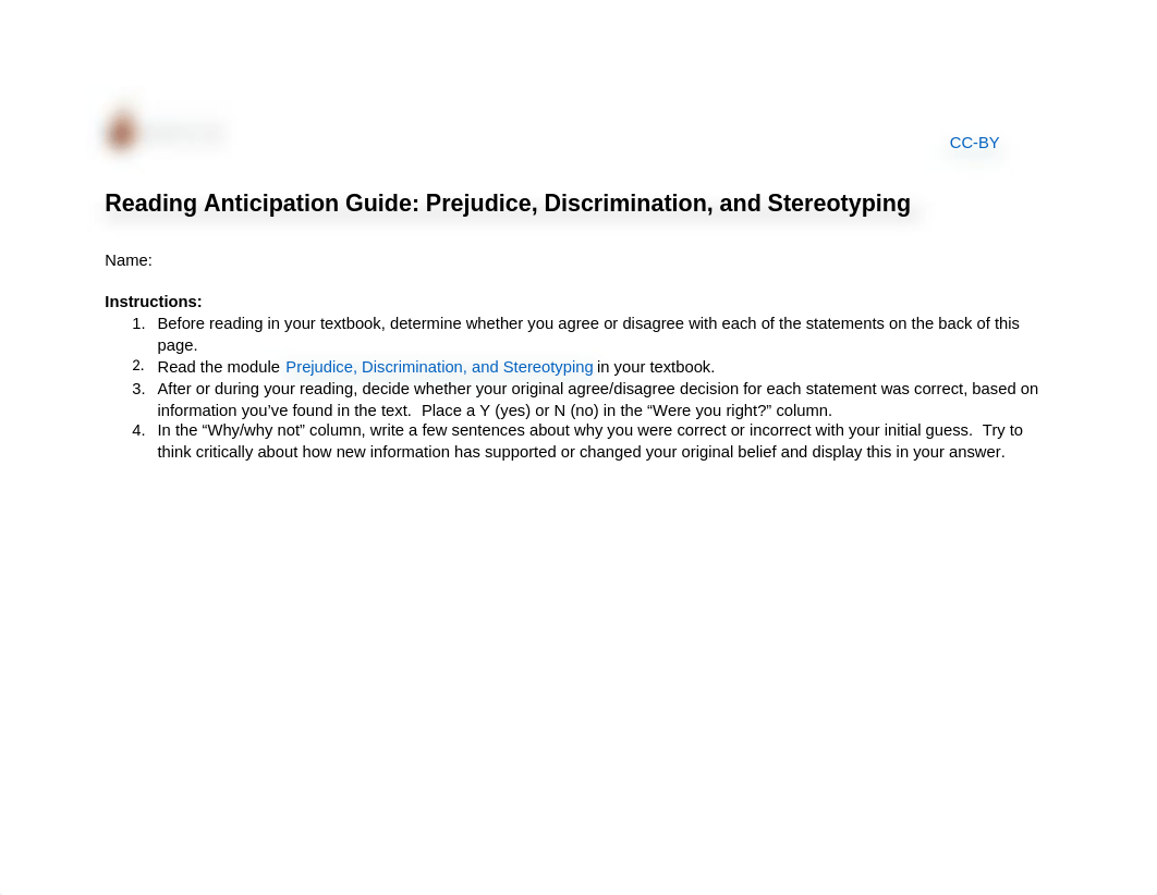 AS - Prejudice, Discrimination, and Stereotyping.docx_dgwy184uwn2_page1