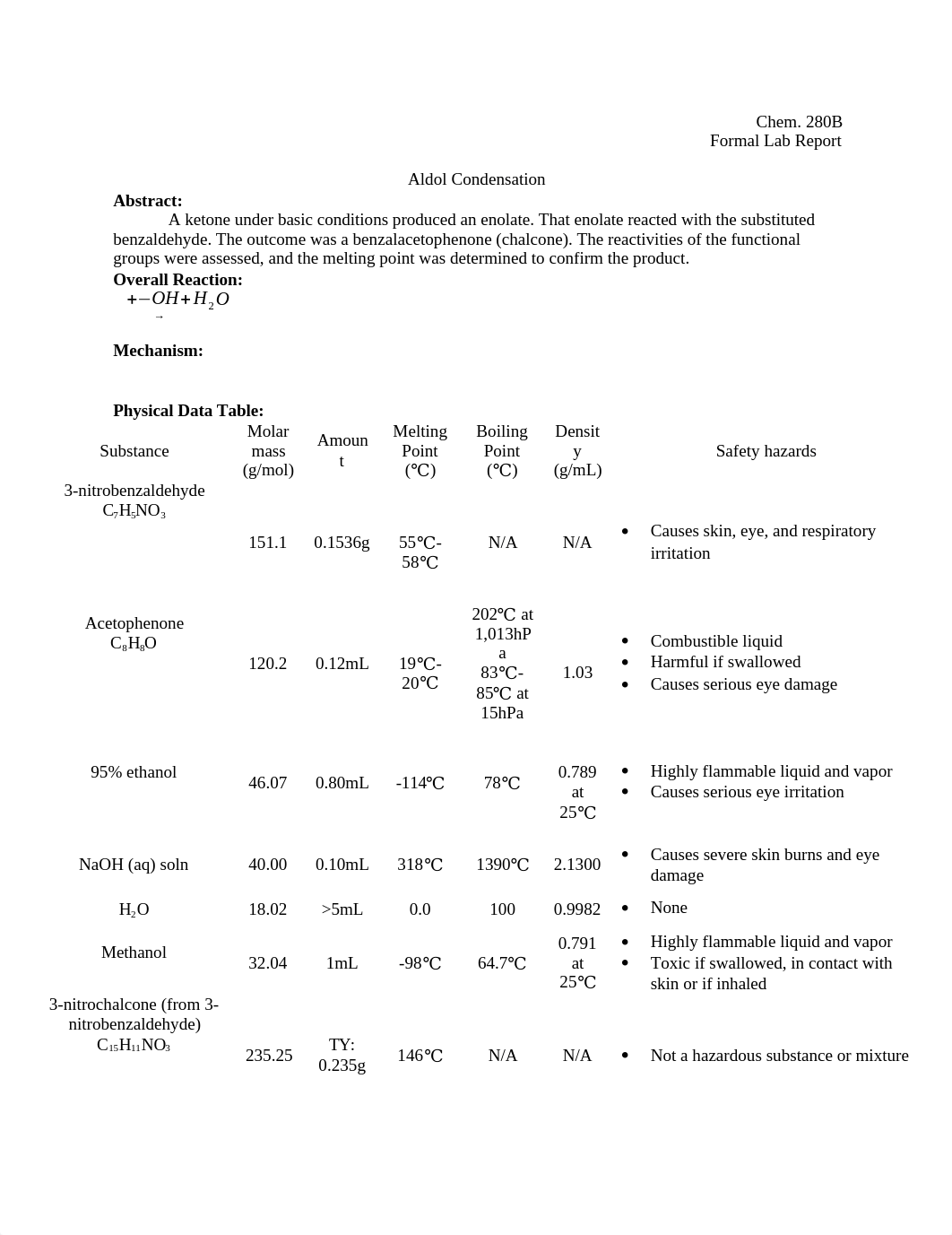 Exp. 37 Aldol condensation - formal lab report copy.docx_dgx7yn3v8x5_page1