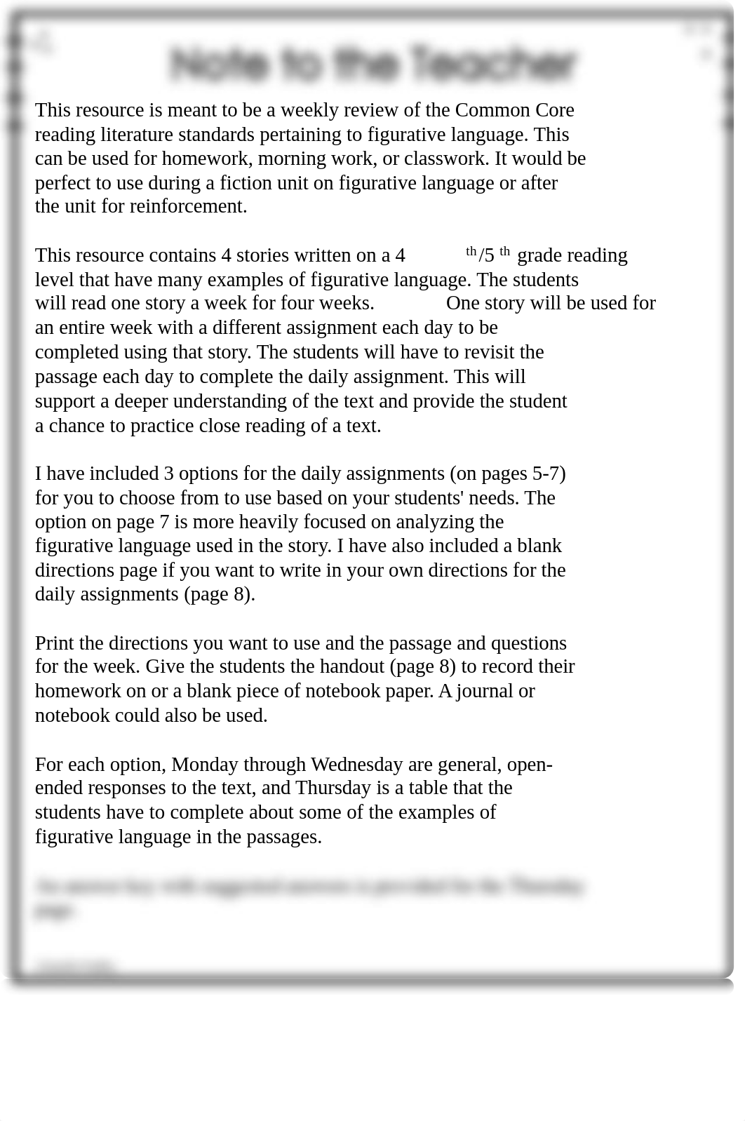 5 - Common Core Weekly Reading Homework Review {Set 5_ Figurative Language}.pdf_dgx8vv4snxr_page3