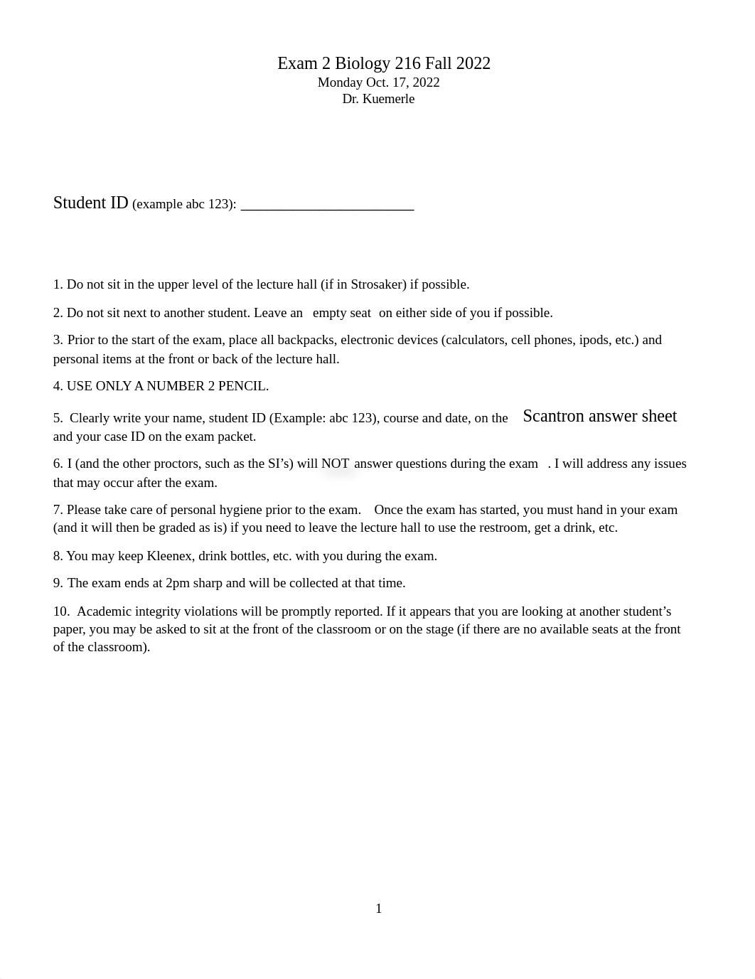 BIOL 216 Fall 2022 EXAM 2 with ANSWERS.docx_dgxgfu4fo13_page1