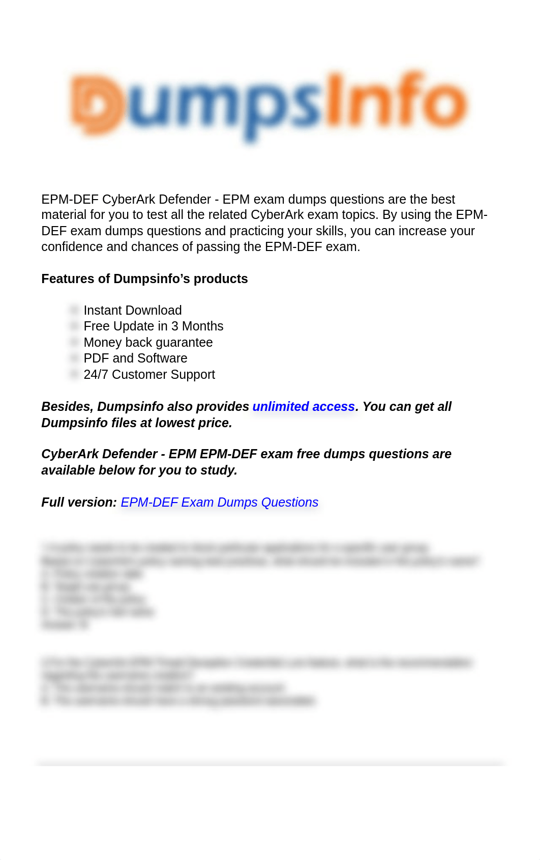 EPM-DEF CyberArk Defender - EPM Actual Questions.pdf_dgxhn93anpv_page1